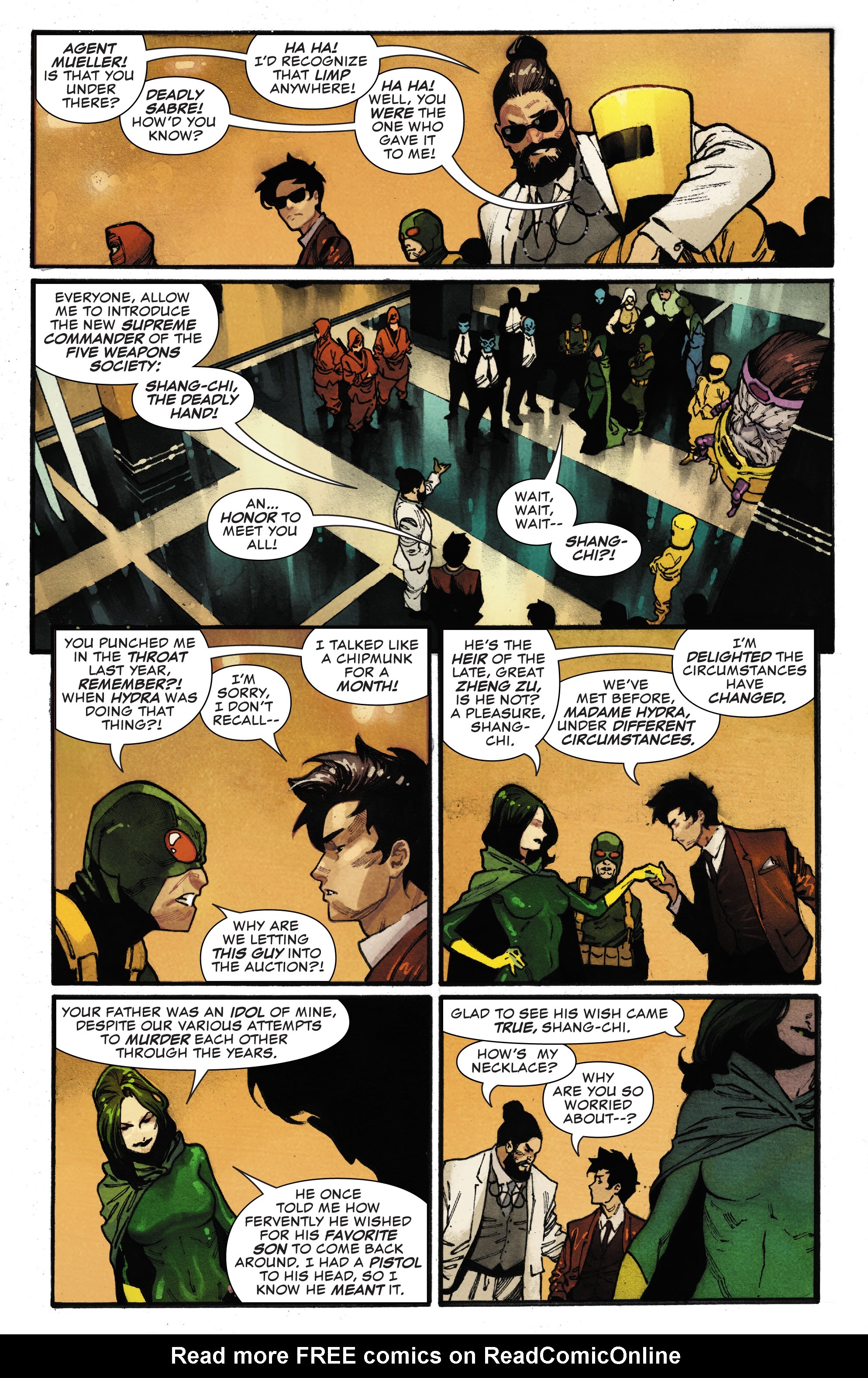 Read online Shang-Chi (2021) comic -  Issue #2 - 5