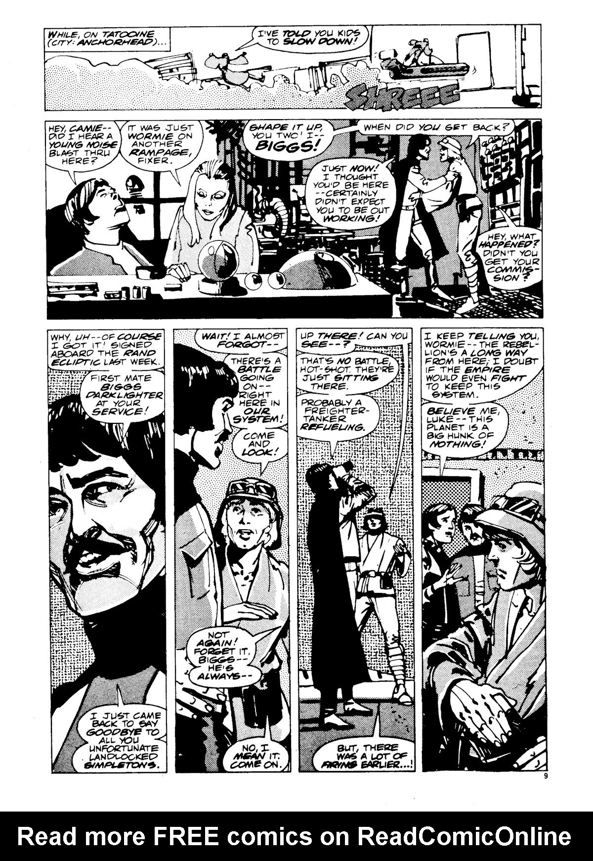 Read online Star Wars Weekly comic -  Issue #1 - 9