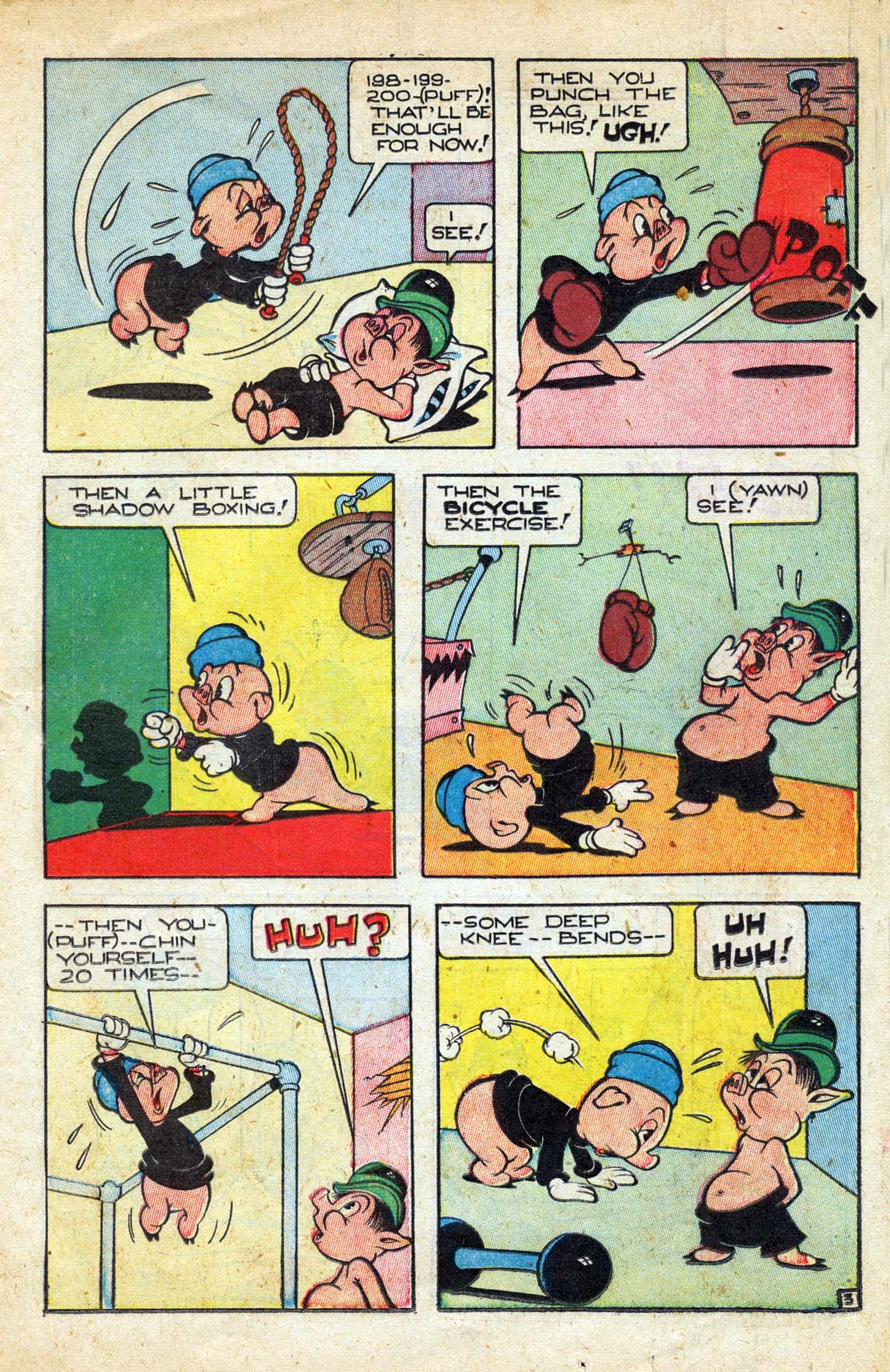 Read online Paul Terry's Mighty Mouse Comics comic -  Issue #2 - 19