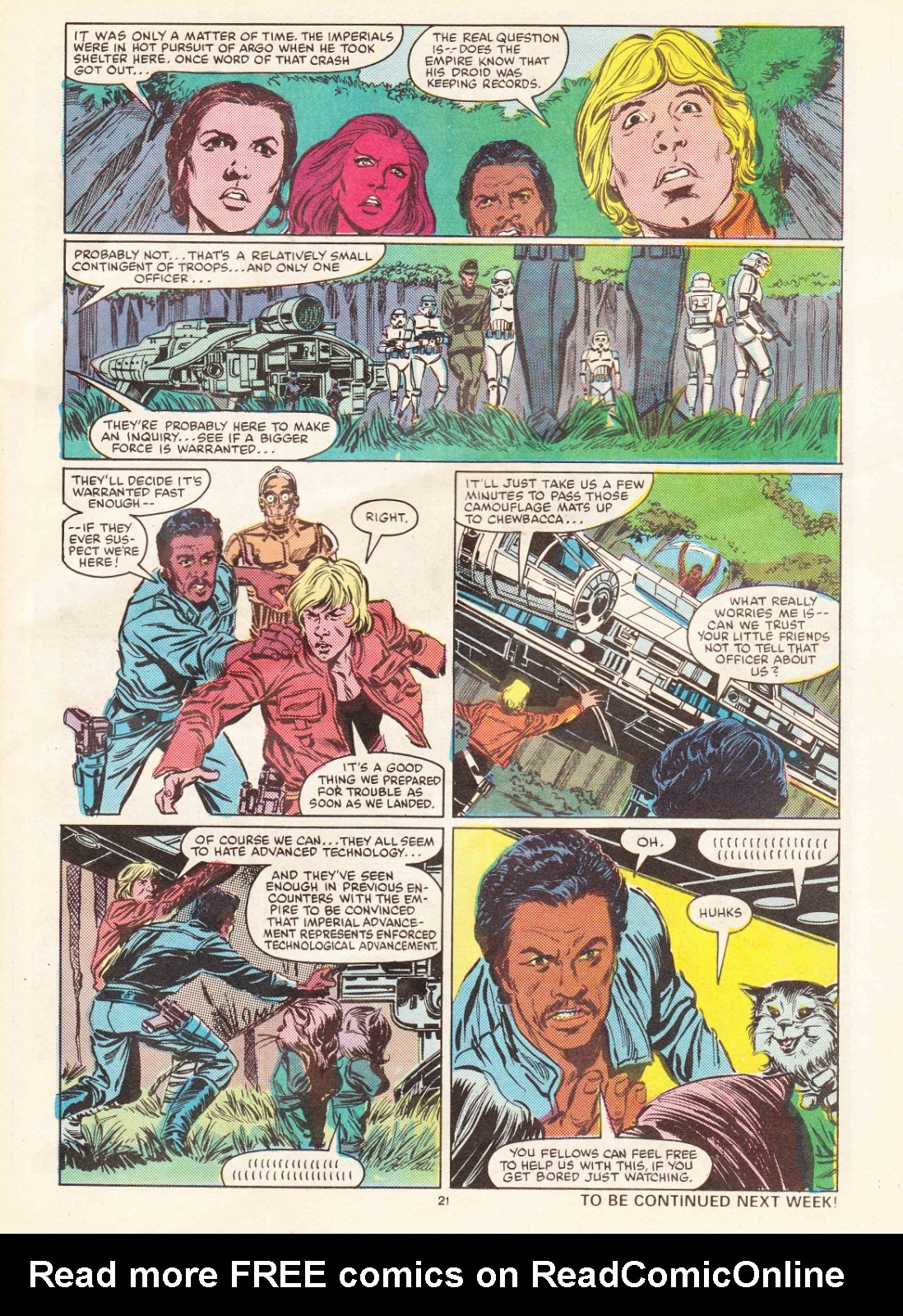 Read online Return of the Jedi comic -  Issue #4 - 21