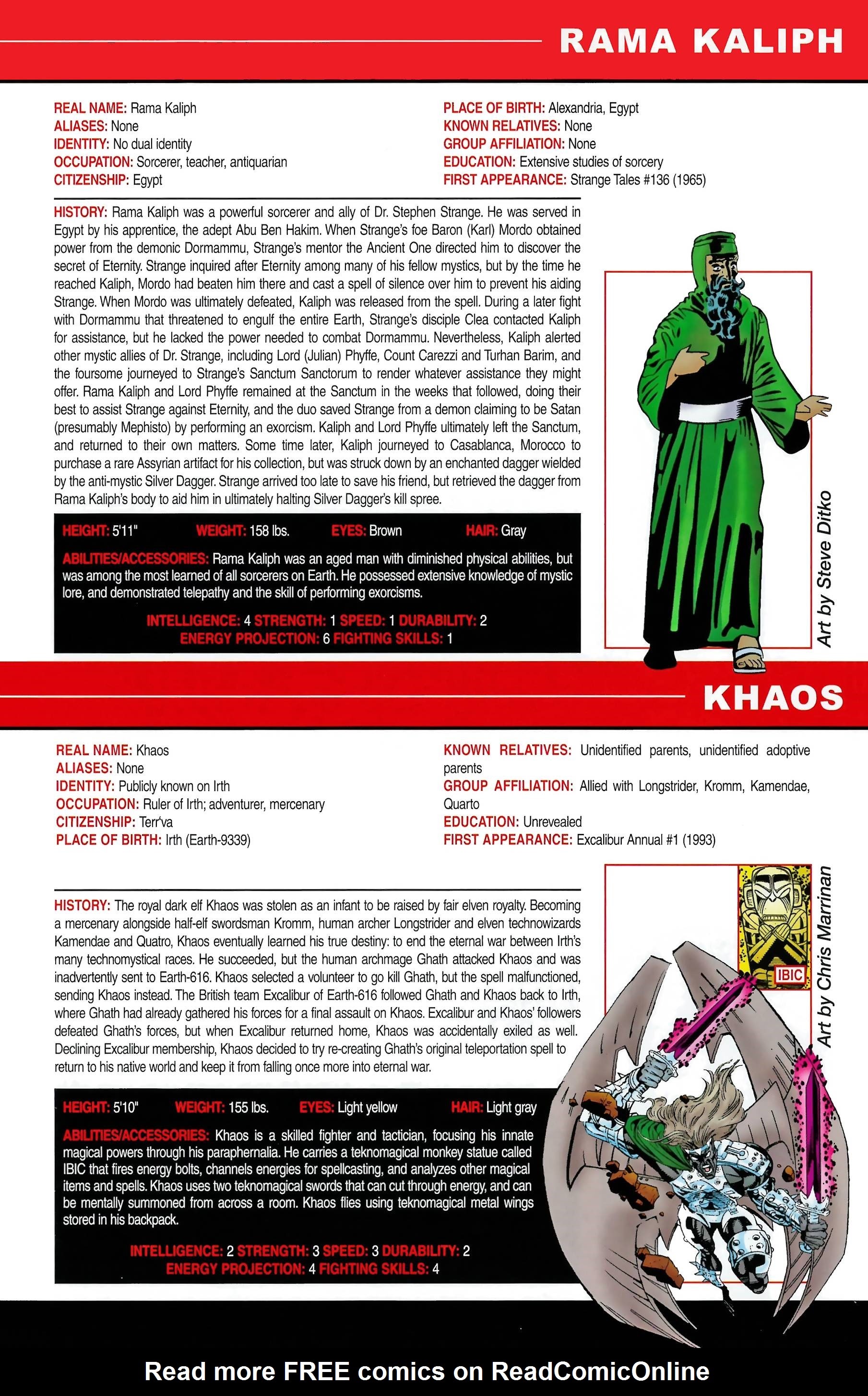 Read online Official Handbook of the Marvel Universe A to Z comic -  Issue # TPB 6 (Part 2) - 29