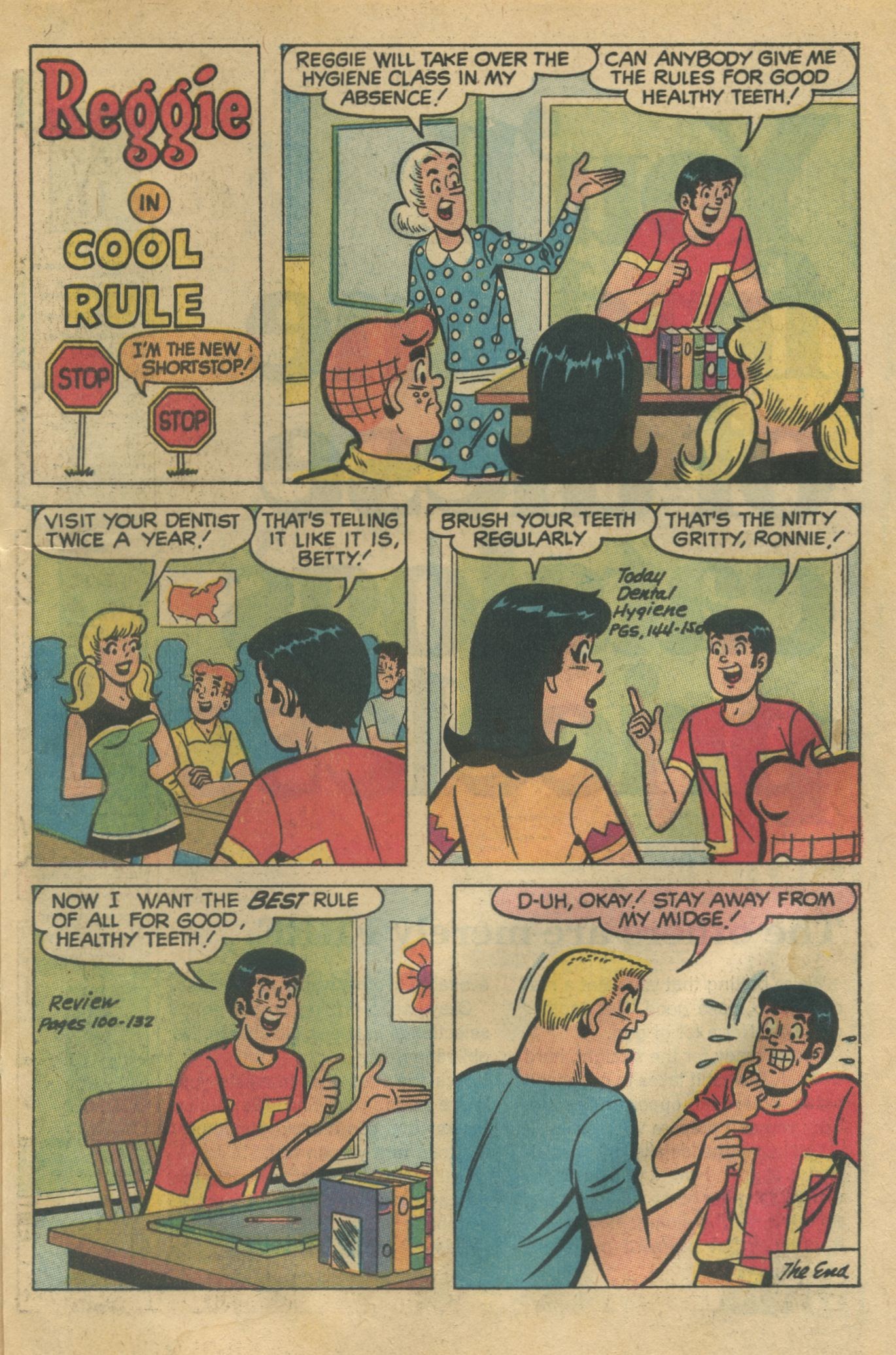 Read online Reggie's Wise Guy Jokes comic -  Issue #10 - 65
