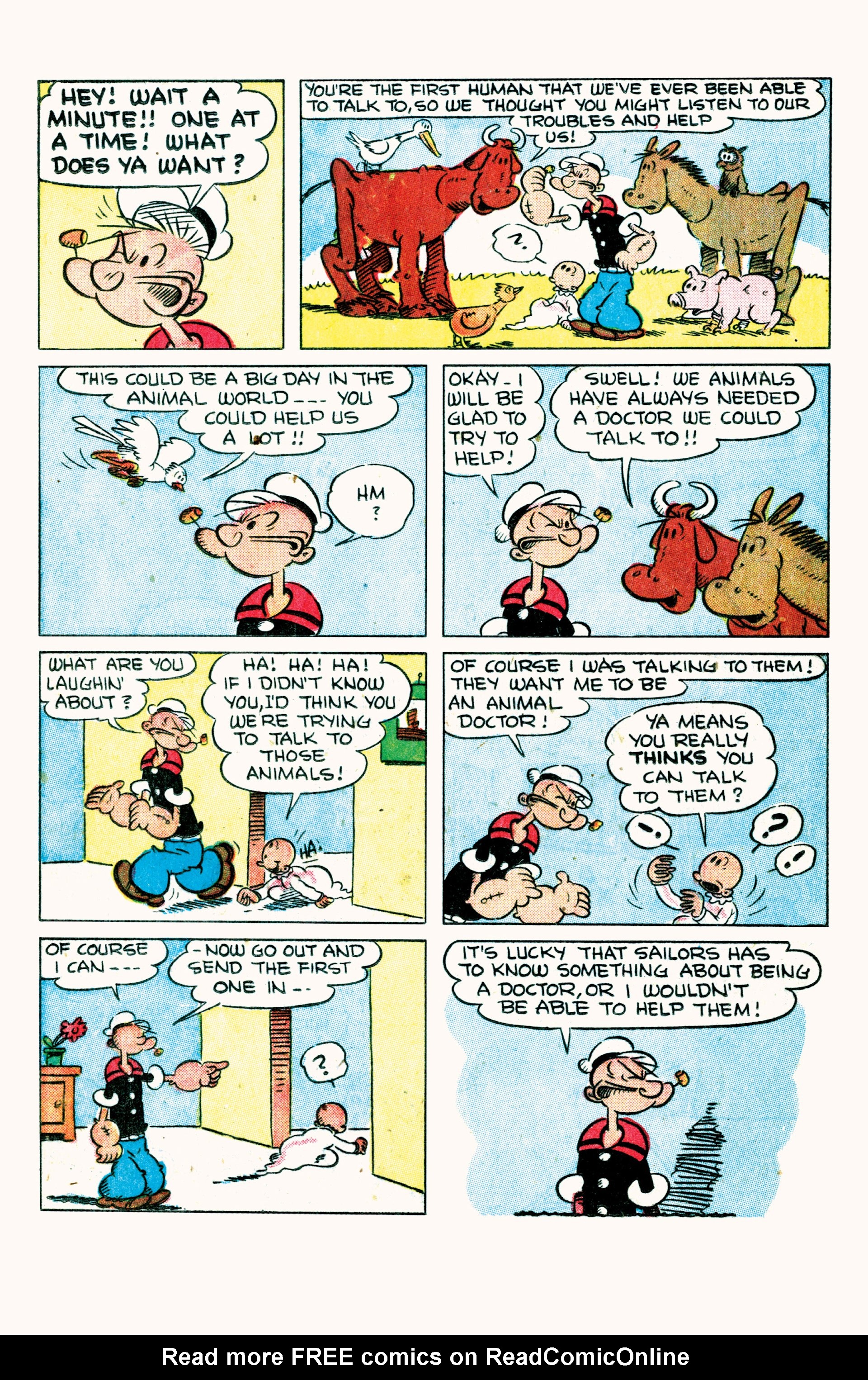 Read online Classic Popeye comic -  Issue #15 - 20