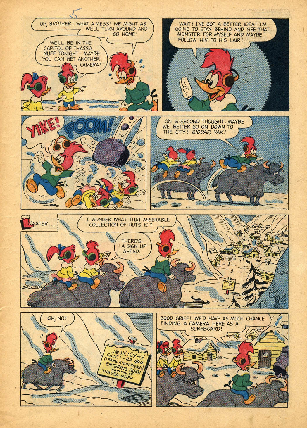 Read online Walter Lantz Woody Woodpecker (1952) comic -  Issue #46 - 7