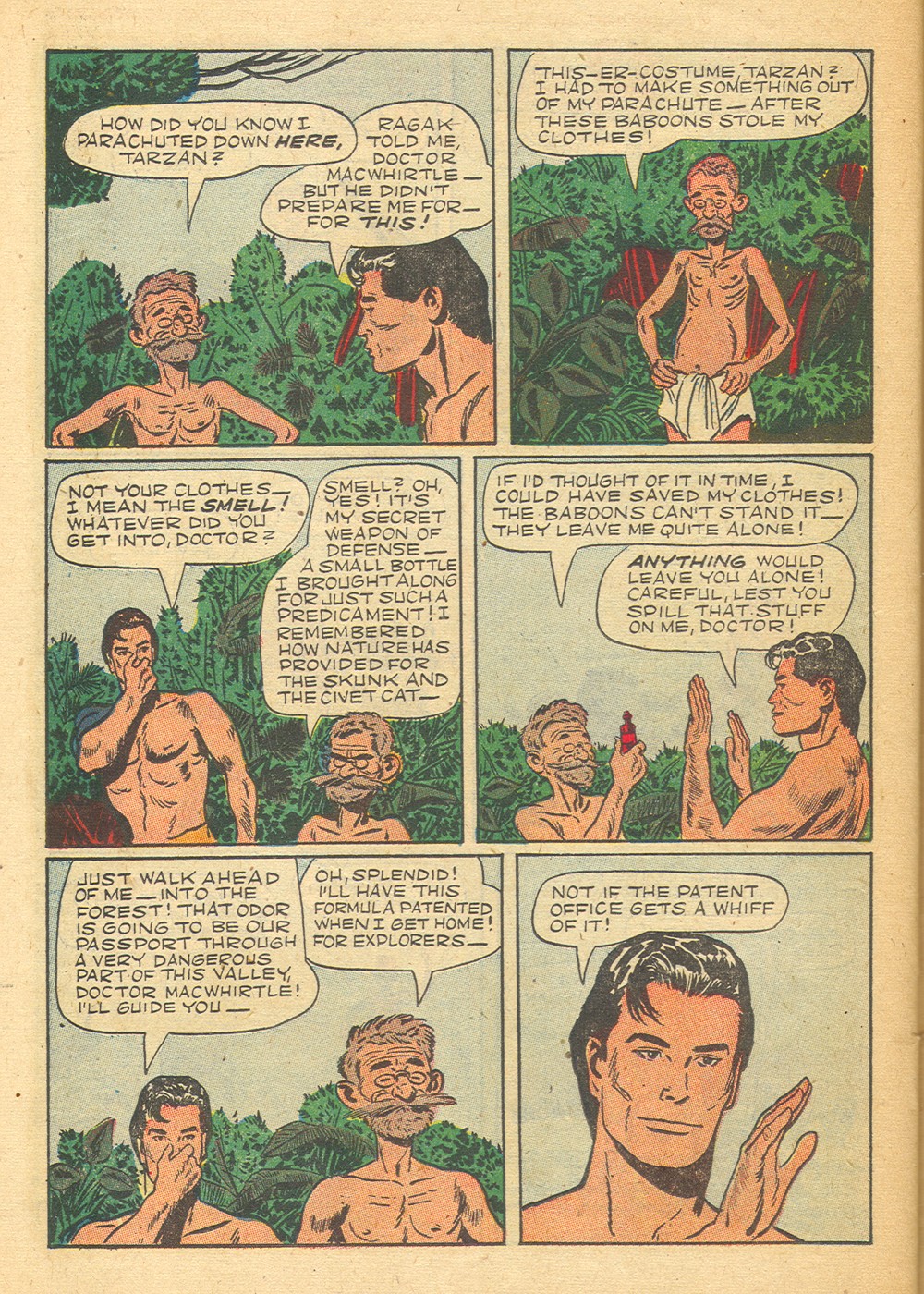 Read online Tarzan (1948) comic -  Issue #32 - 26