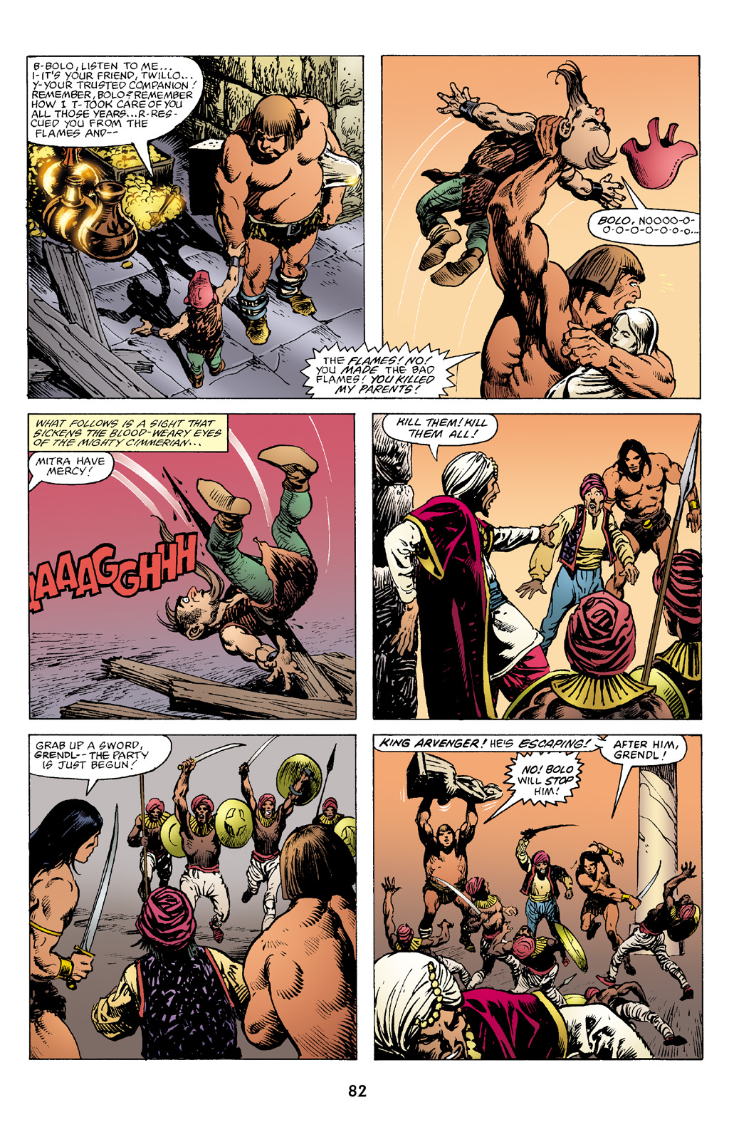 Read online The Chronicles of Conan comic -  Issue # TPB 18 (Part 1) - 83