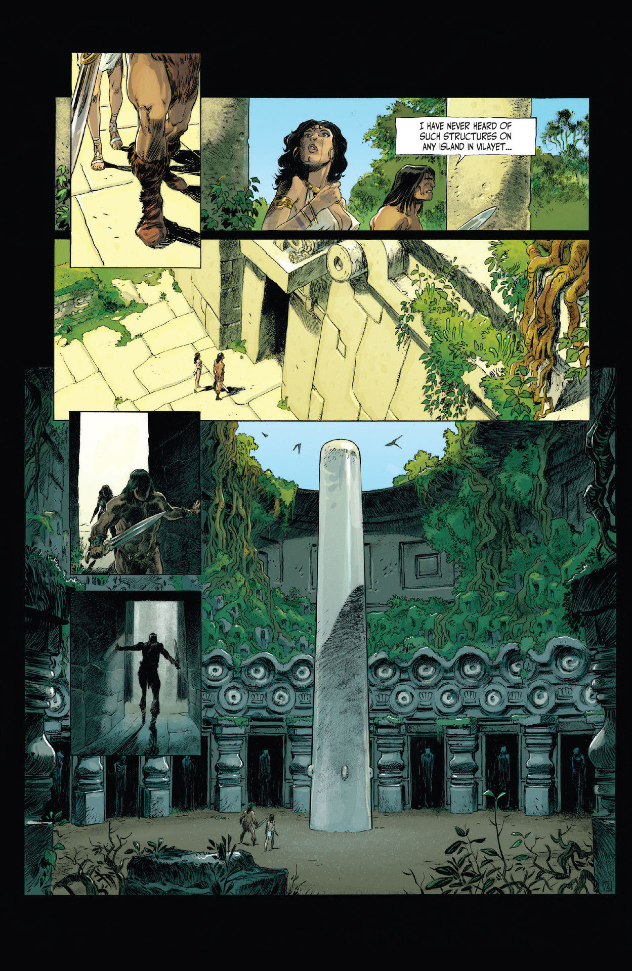 Read online The Cimmerian comic -  Issue # TPB 3 - 23