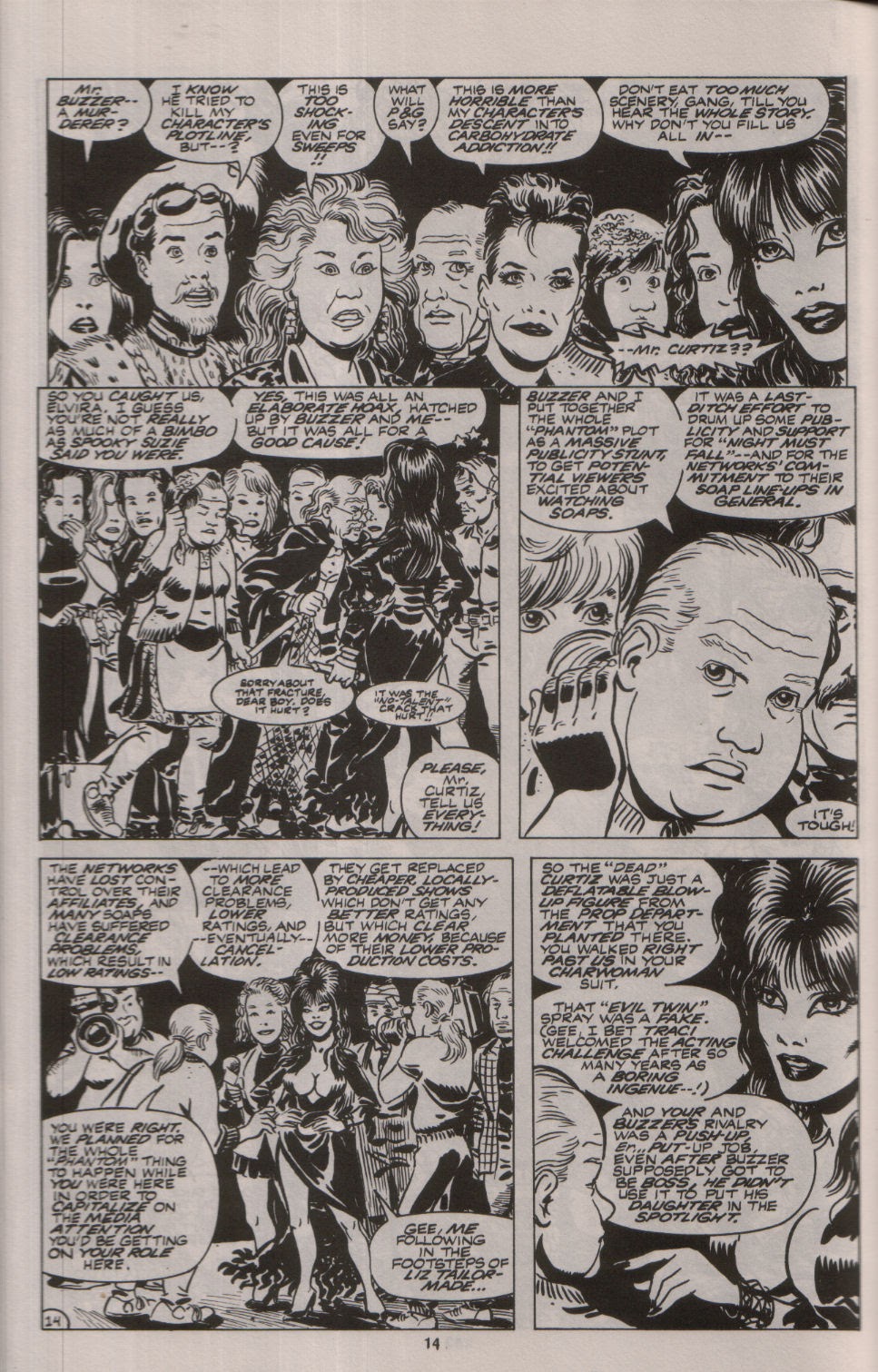 Read online Elvira, Mistress of the Dark comic -  Issue #12 - 15