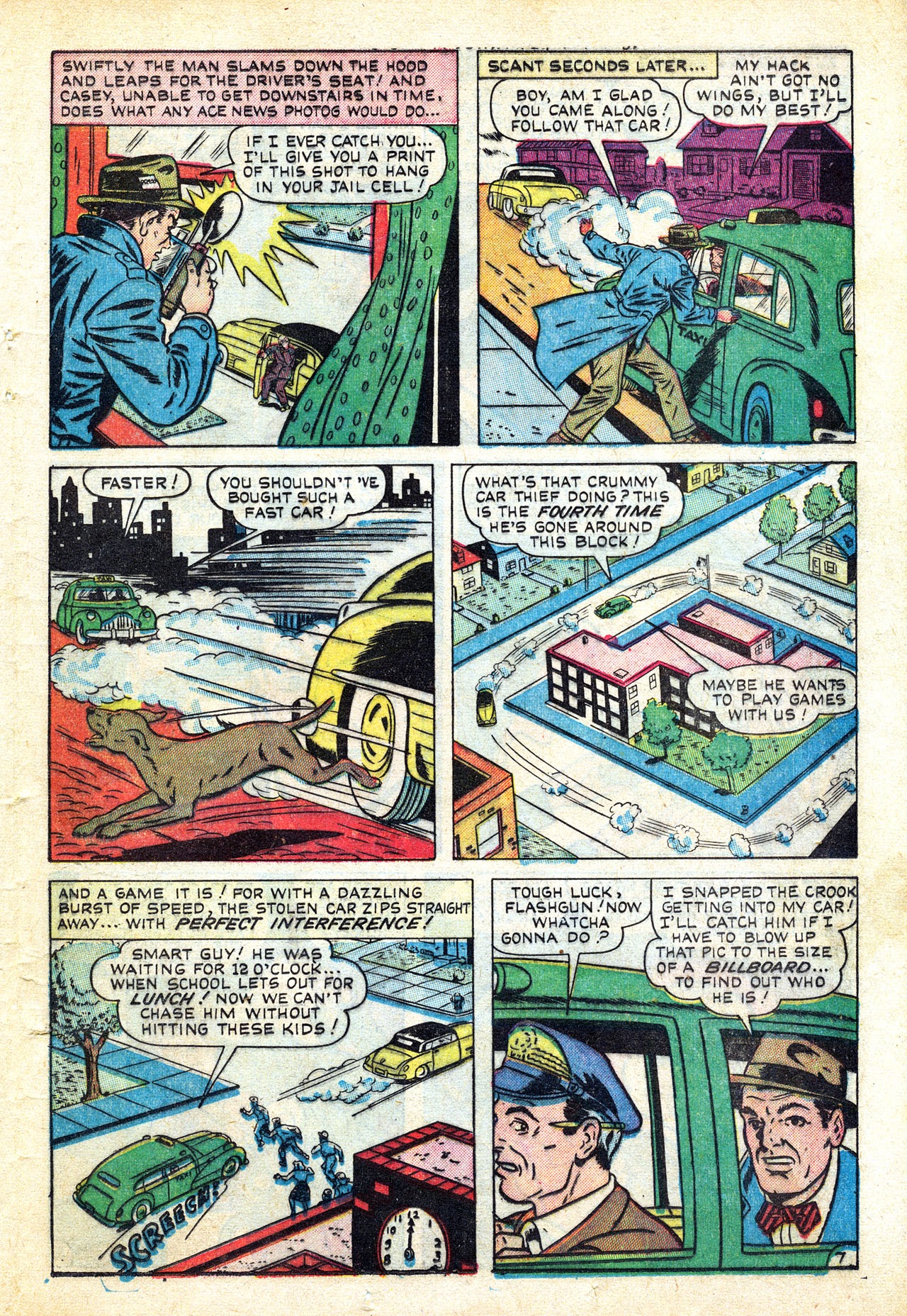 Read online Casey Crime Photographer comic -  Issue #1 - 33