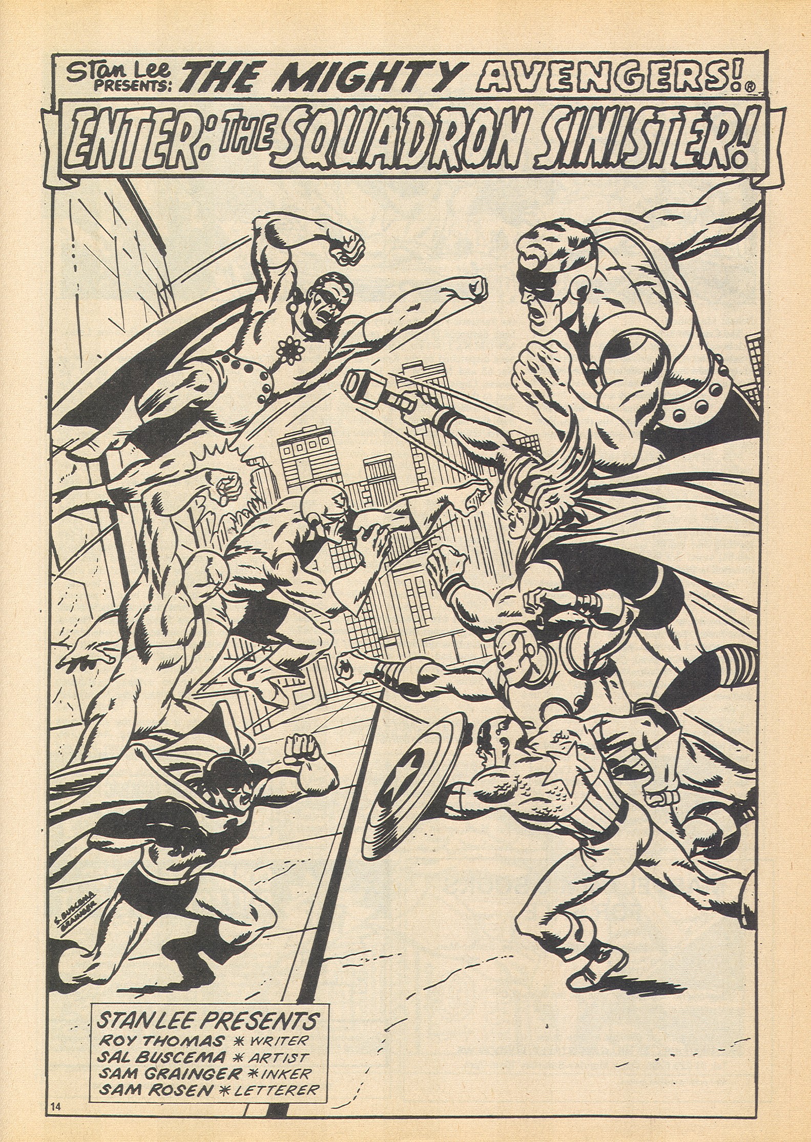 Read online The Avengers (1973) comic -  Issue #107 - 14