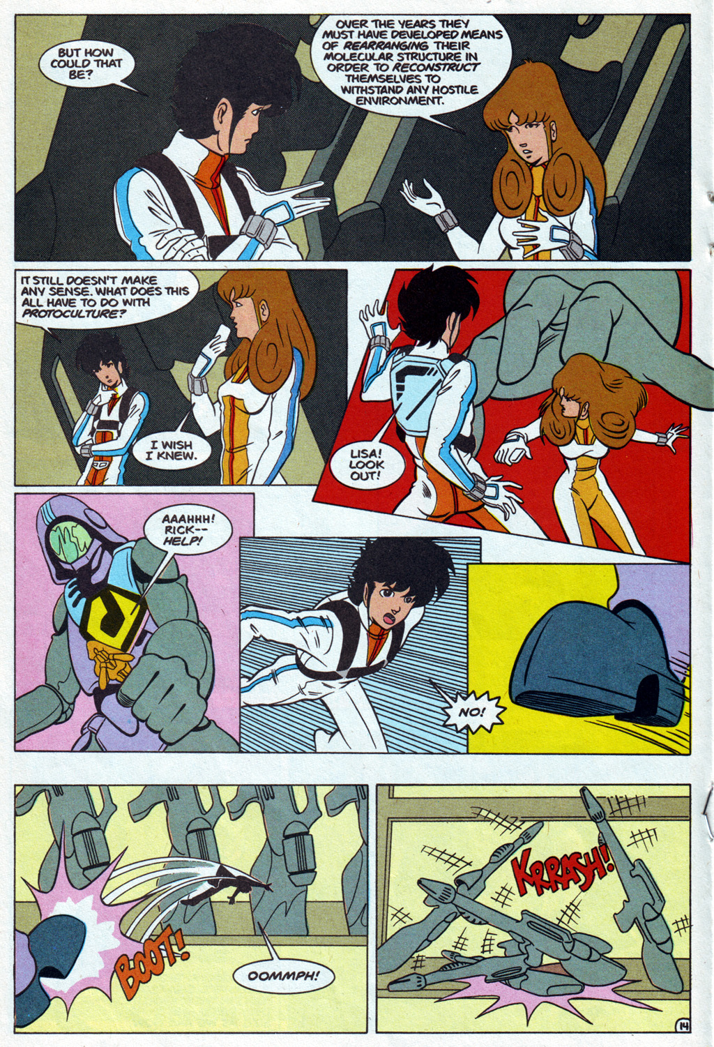 Read online Robotech The Macross Saga comic -  Issue #12 - 16