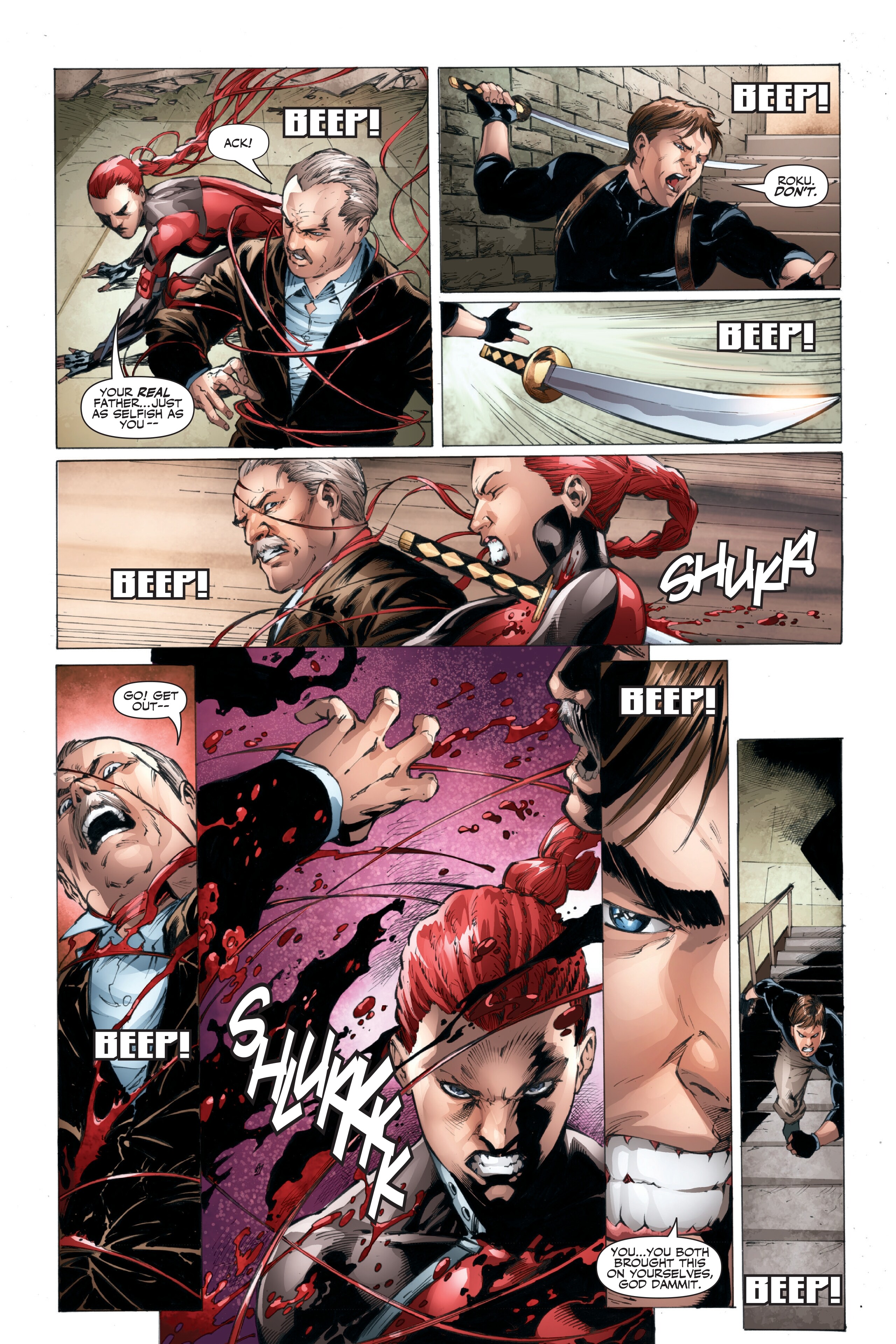 Read online Ninjak (2015) comic -  Issue # _Deluxe Edition 2 (Part 2) - 18