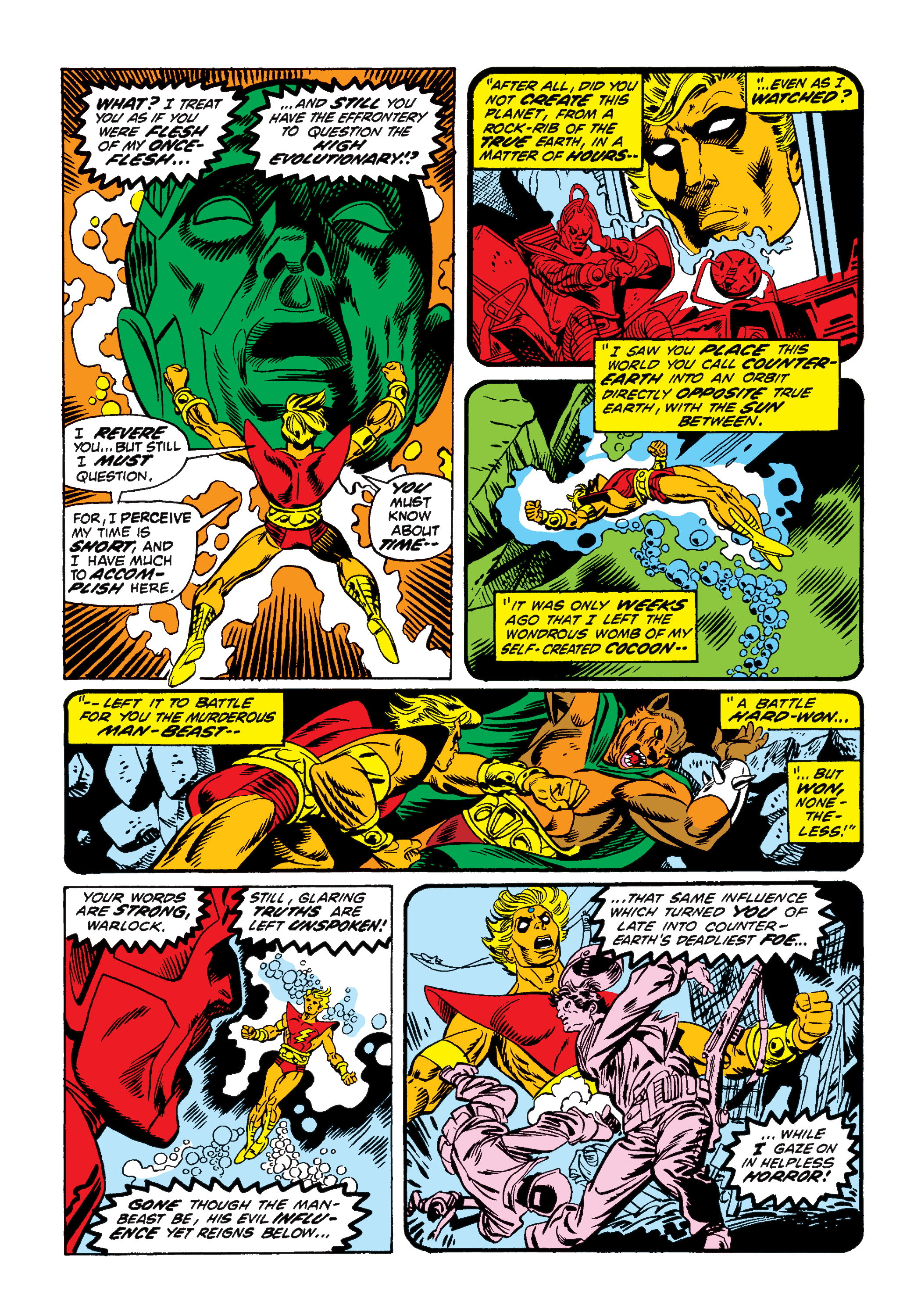 Read online Marvel Masterworks: Warlock comic -  Issue # TPB 1 (Part 2) - 1
