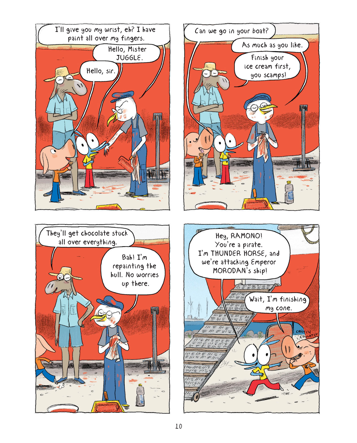 Read online Ariol comic -  Issue # TPB 5 - 12