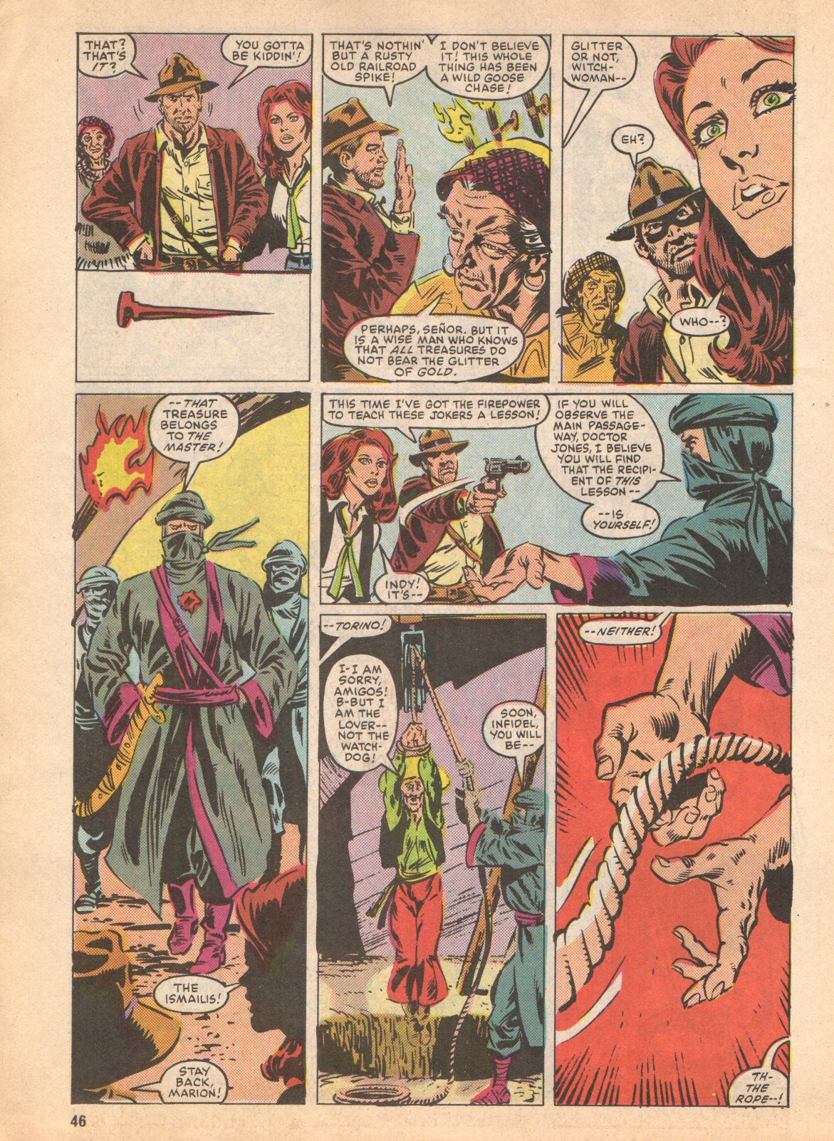 Read online Indiana Jones comic -  Issue #9 - 46
