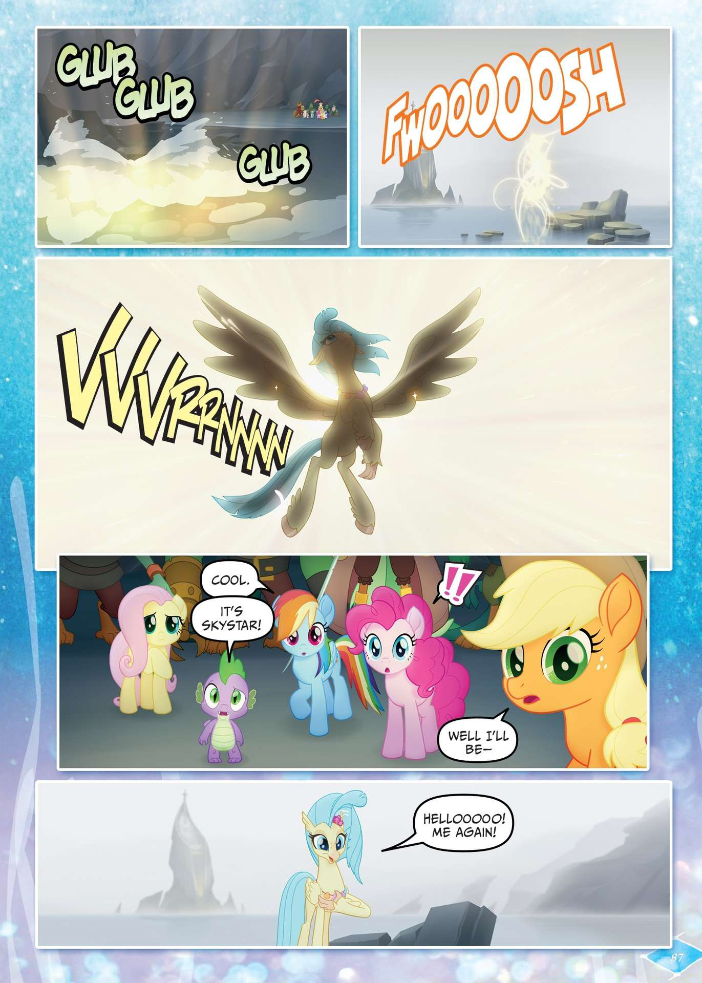 Read online My Little Pony: The Movie Adaptation comic -  Issue # TPB - 88