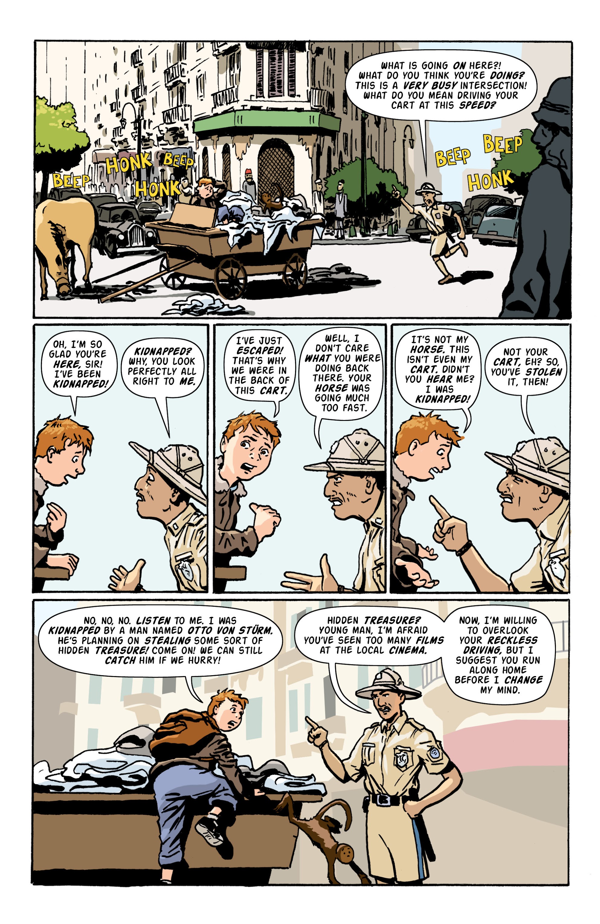 Read online Rocket Robinson and the Pharaoh's Fortune comic -  Issue # TPB (Part 1) - 81