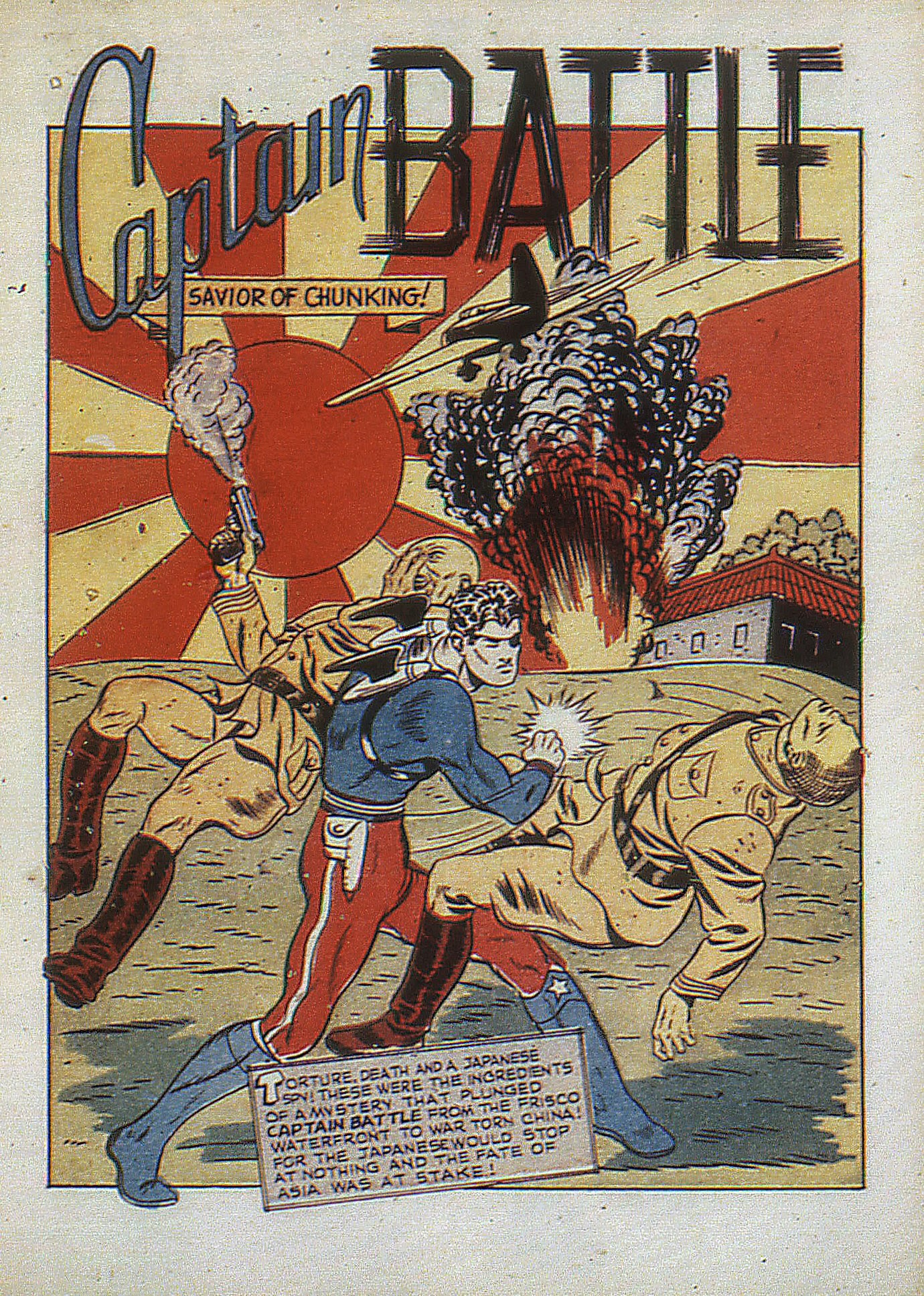 Read online Captain Battle Comics comic -  Issue #1 - 19