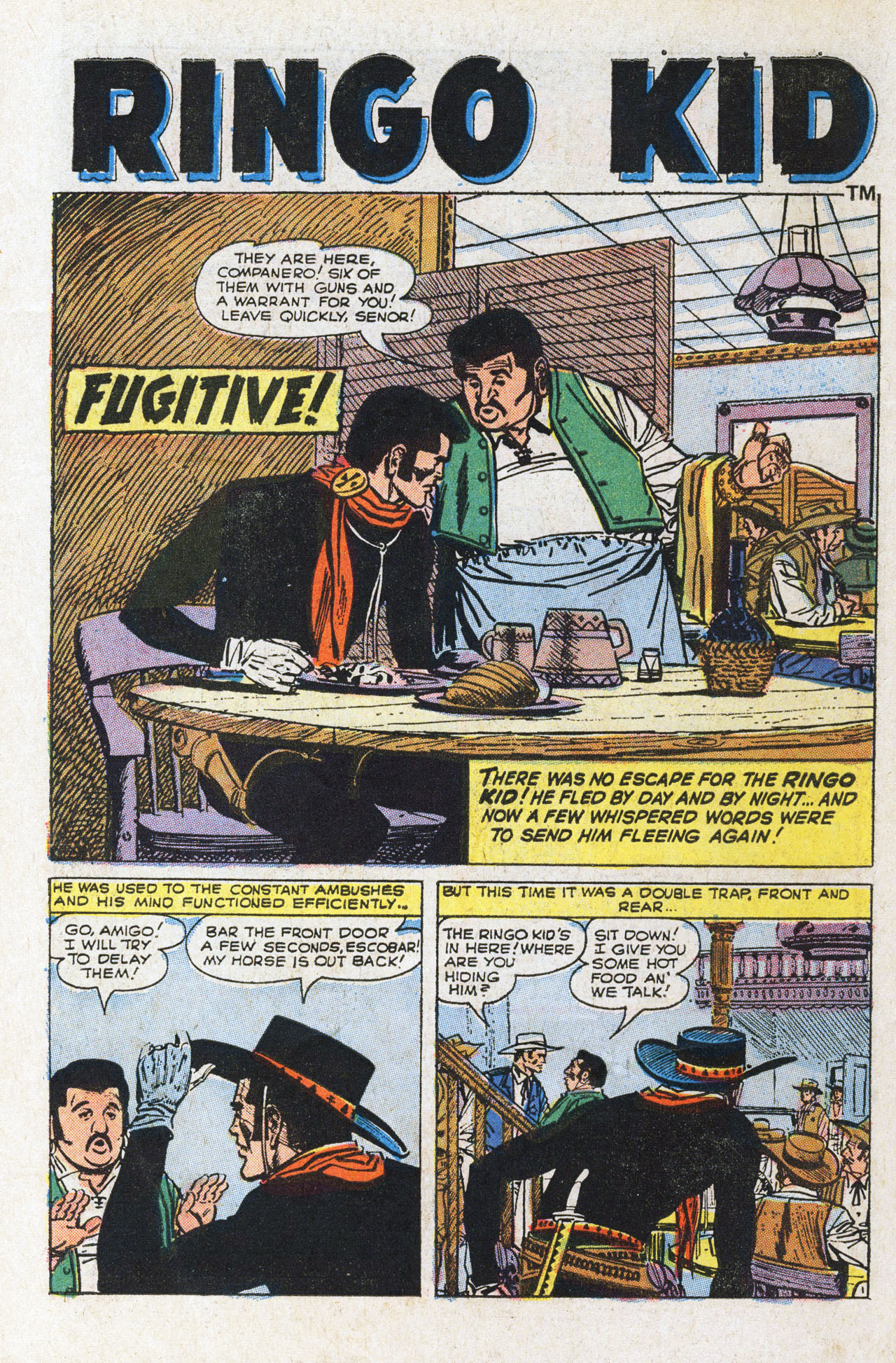 Read online Ringo Kid (1970) comic -  Issue #22 - 10