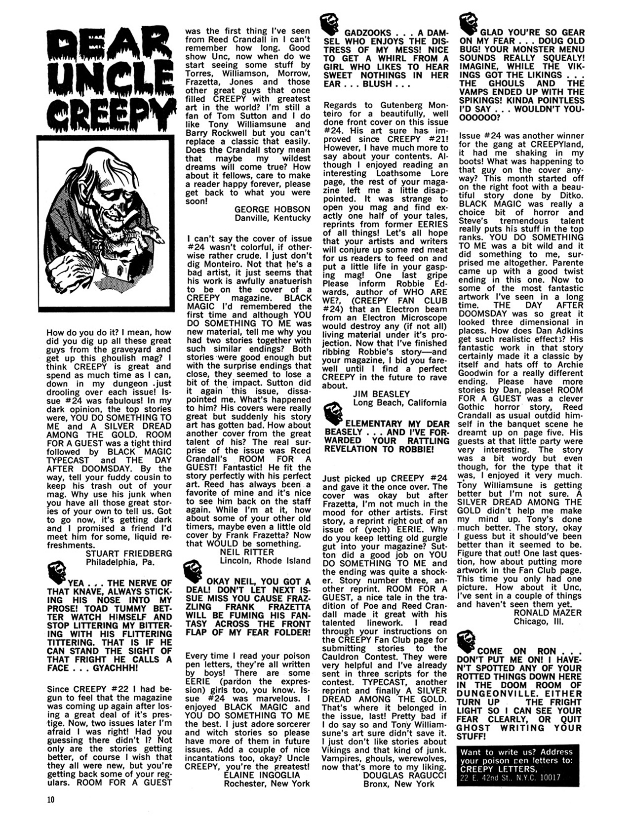 Read online Creepy Archives comic -  Issue # TPB 6 (Part 1) - 11