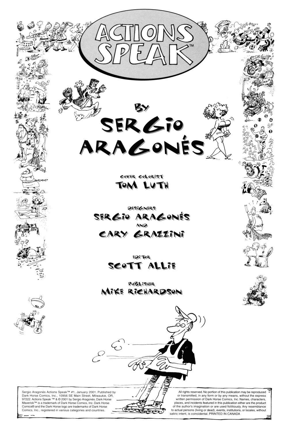 Read online Sergio Aragonés Actions Speak comic -  Issue #1 - 2