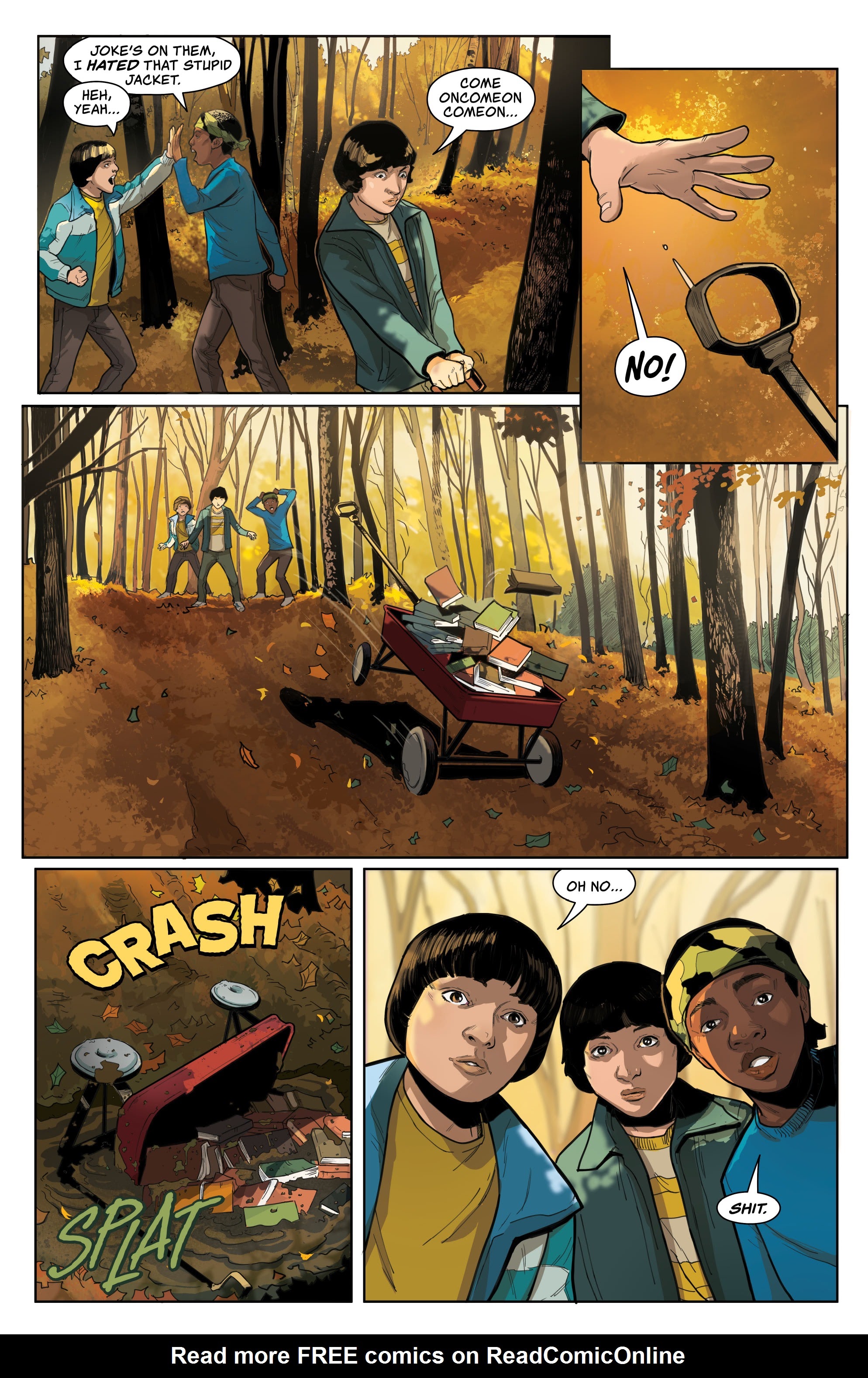 Read online Stranger Things and Dungeons & Dragons comic -  Issue #1 - 11