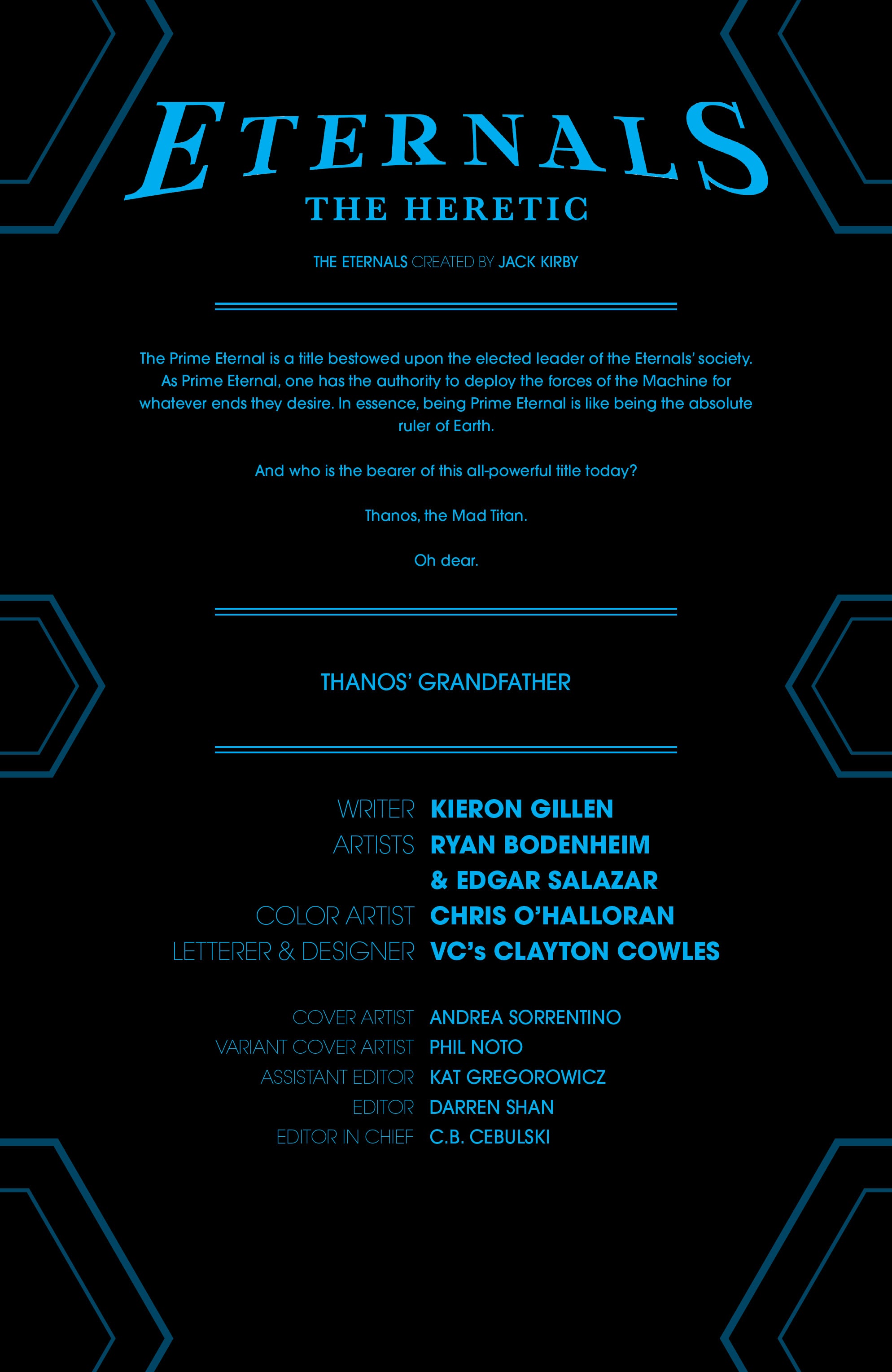 Read online Eternals: The Heretic comic -  Issue #1 - 3