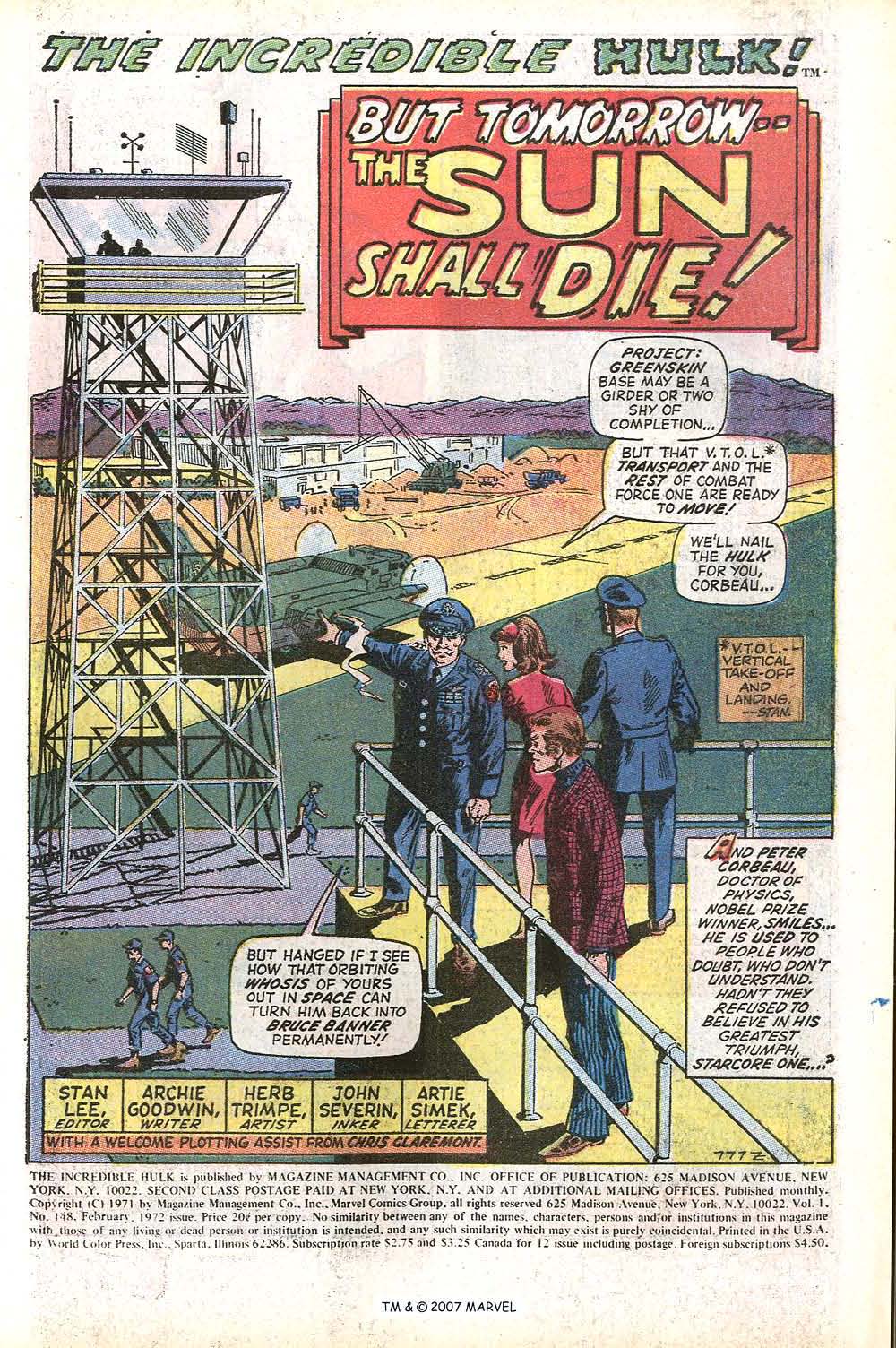 Read online The Incredible Hulk (1968) comic -  Issue #148 - 3