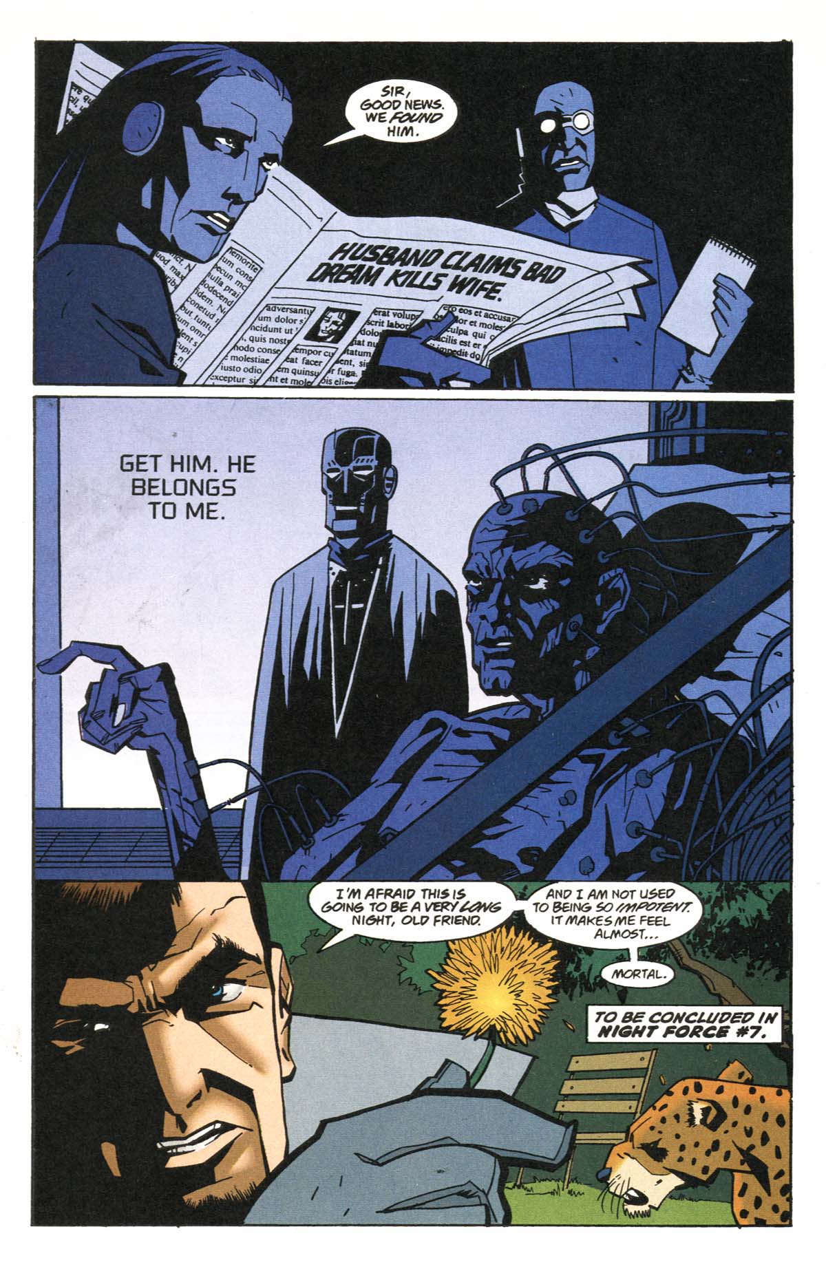 Read online Night Force comic -  Issue #6 - 23