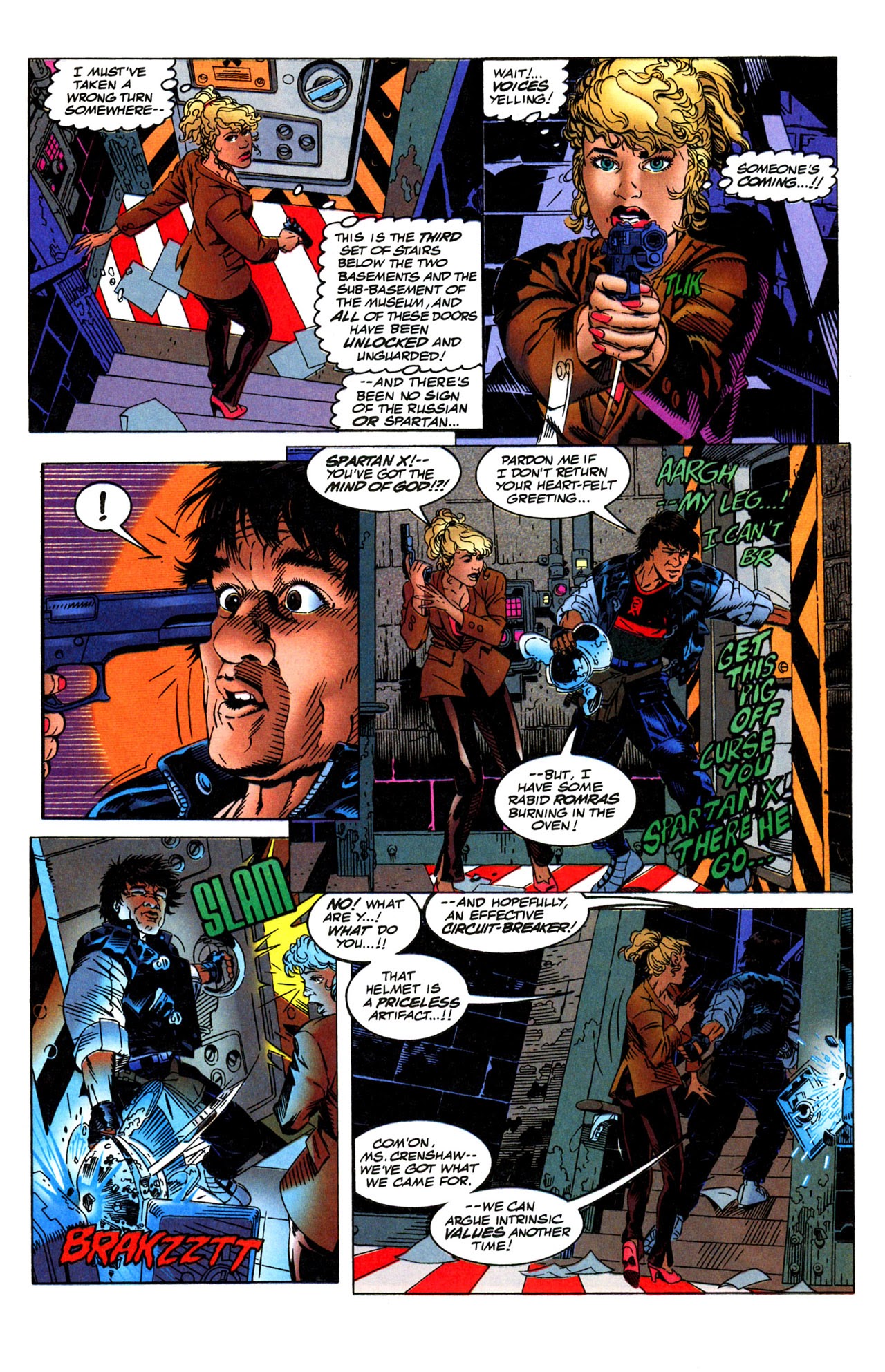 Read online Jackie Chan's Spartan X: The Armour of Heaven comic -  Issue #3 - 12