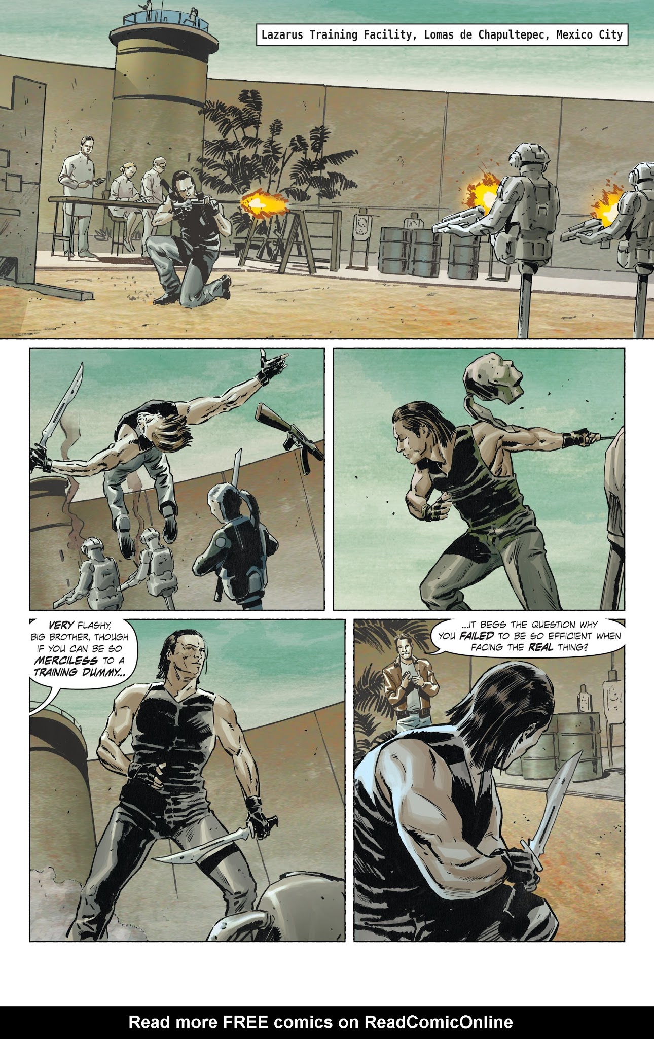 Read online Lazarus: X  66 comic -  Issue #2 - 8