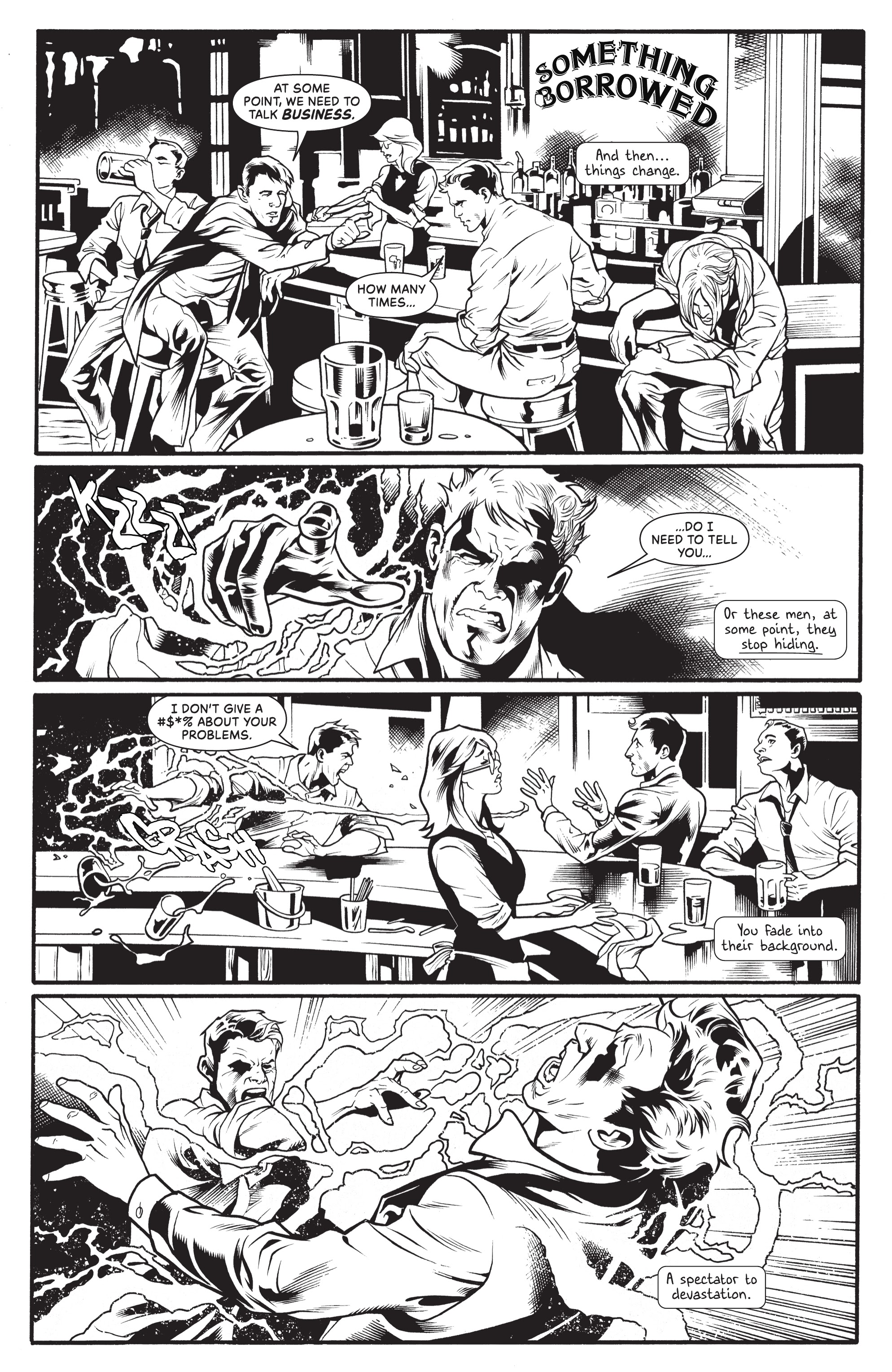 Read online Batman Black & White comic -  Issue #5 - 26