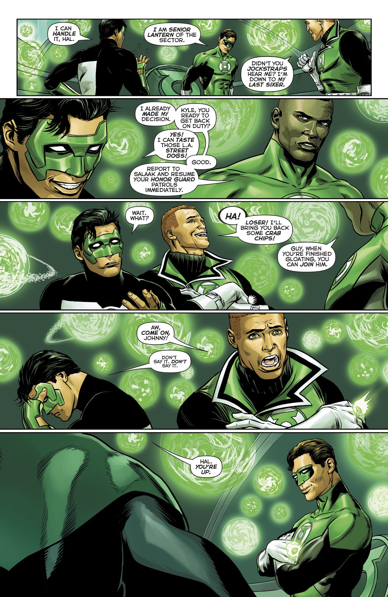 Read online Hal Jordan And The Green Lantern Corps comic -  Issue #30 - 7