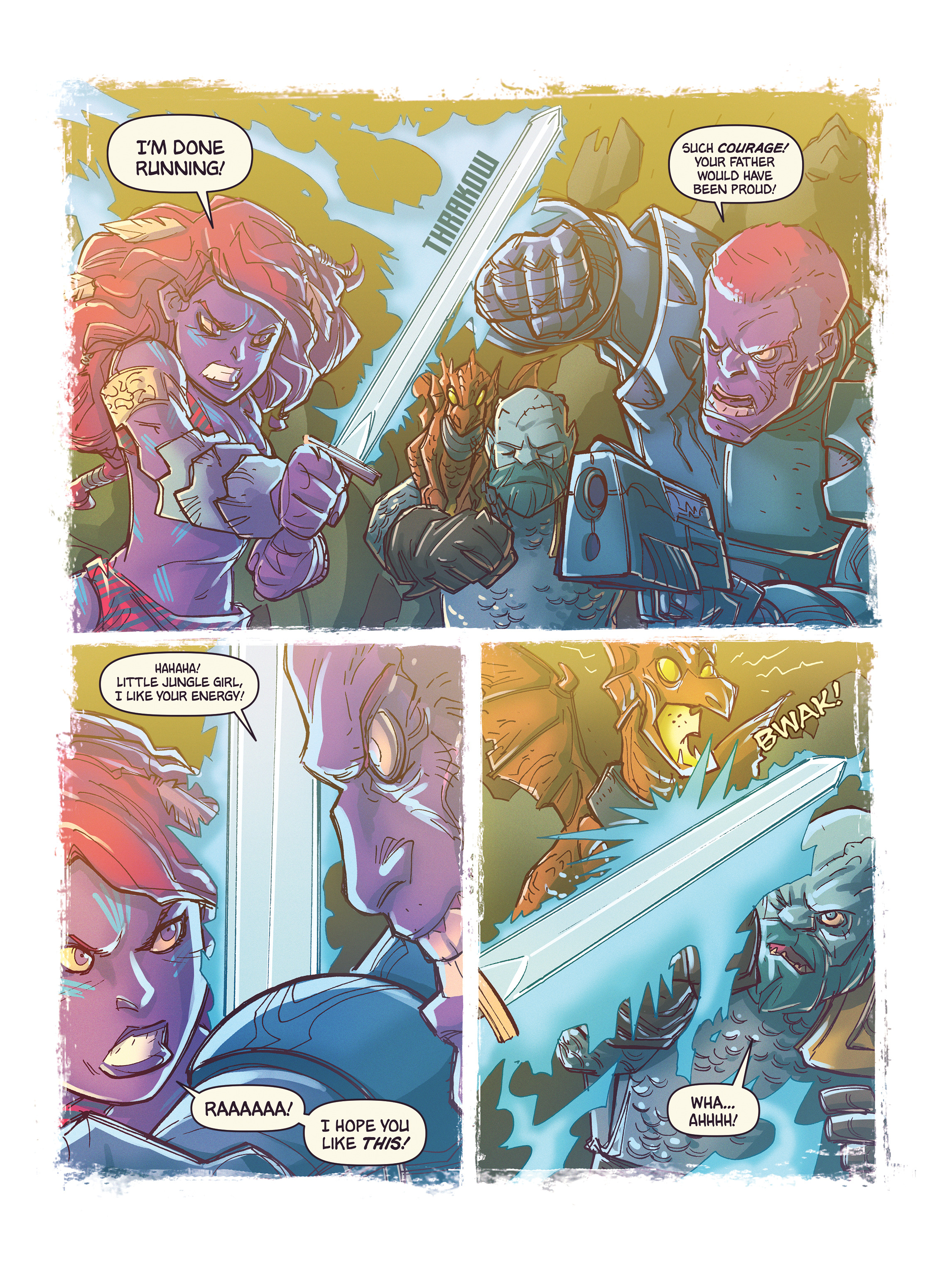 Read online Kyrra: Alien Jungle Girl comic -  Issue #10 - 3