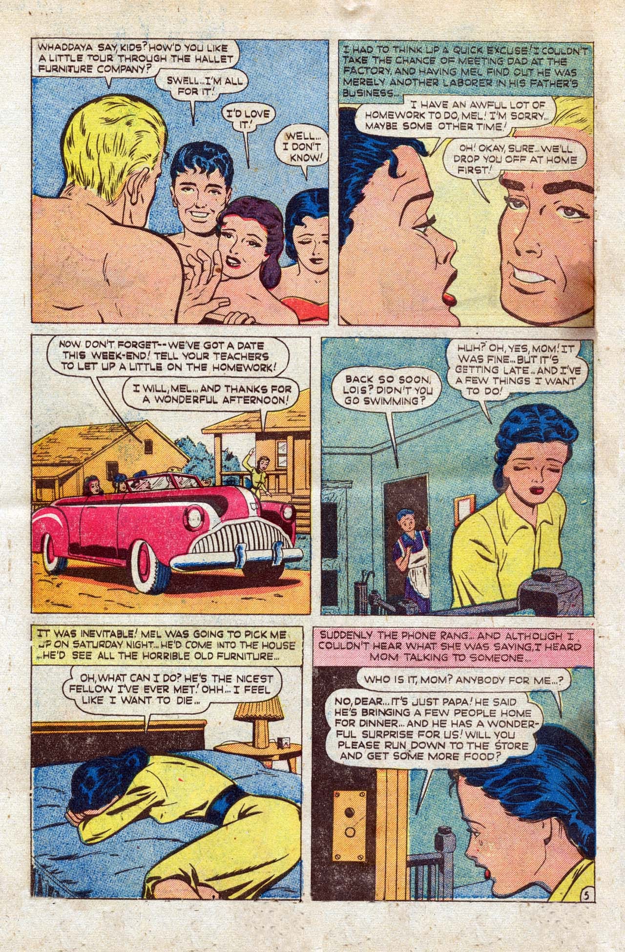 Read online Girl Comics (1949) comic -  Issue #2 - 40