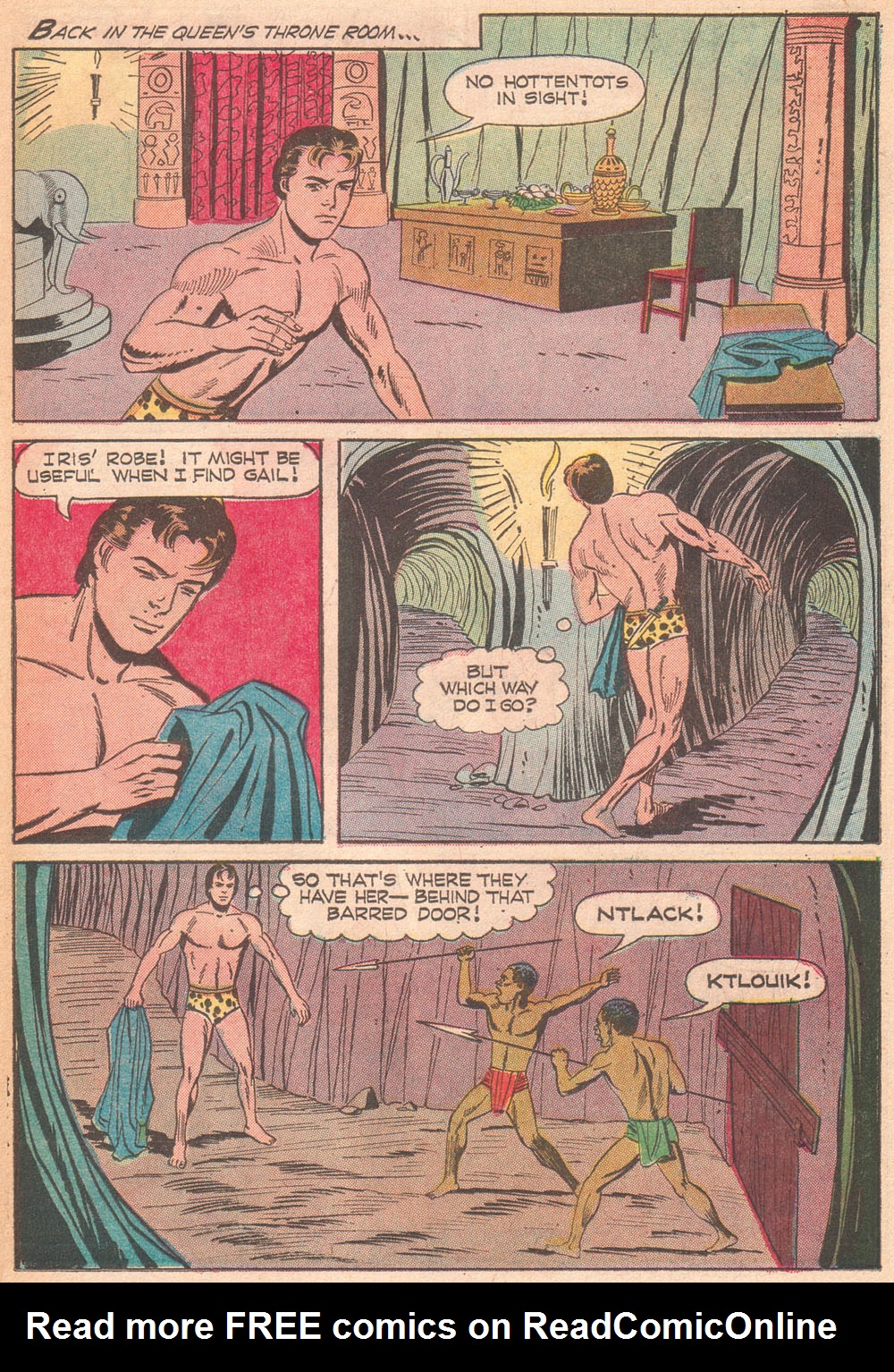 Read online Korak, Son of Tarzan (1964) comic -  Issue #19 - 22