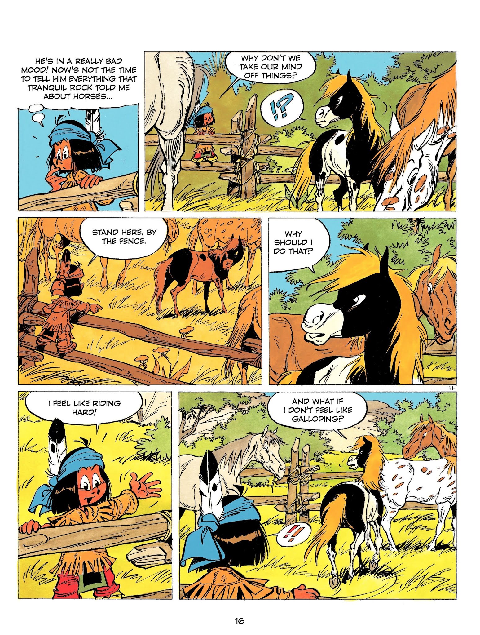 Read online Yakari comic -  Issue #15 - 17