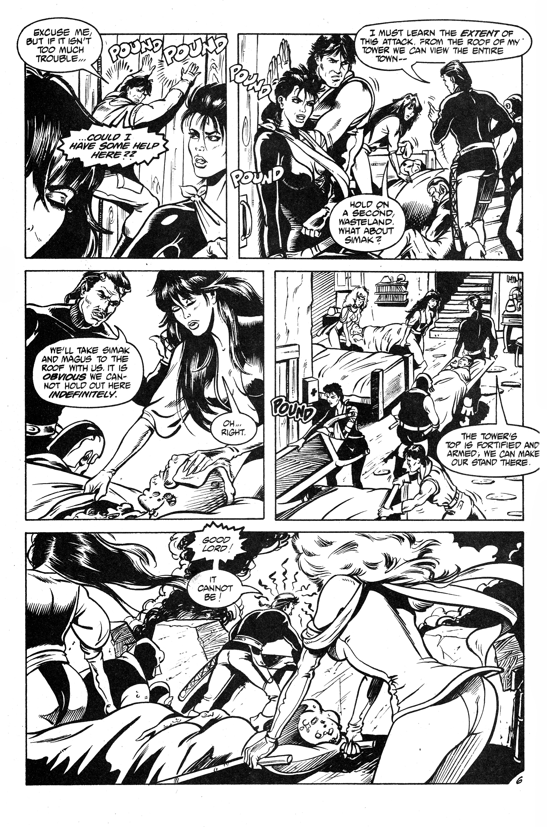 Read online Ex-Mutants: The Shattered Earth Chronicles comic -  Issue #8 - 8