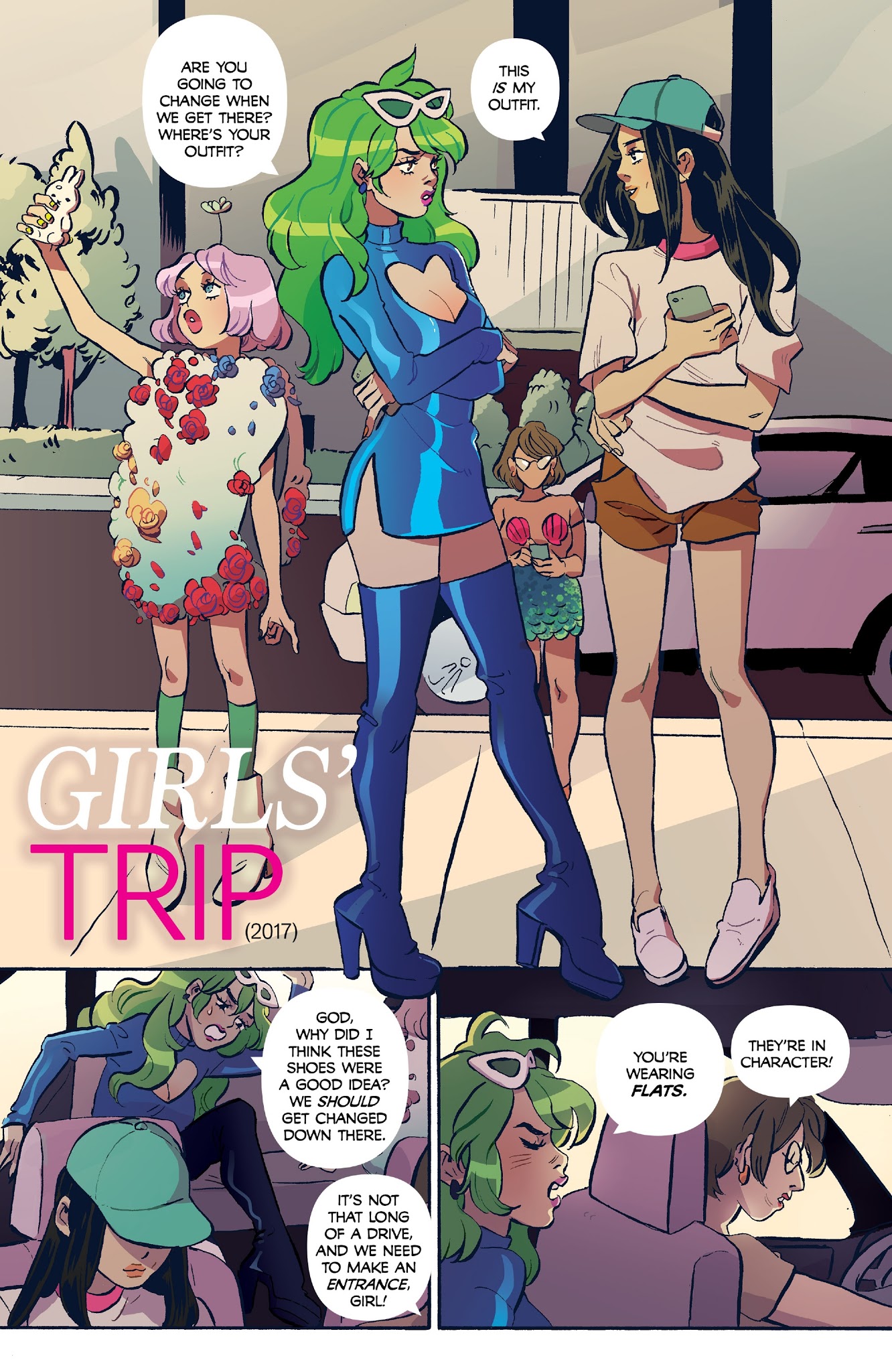 Read online Snotgirl comic -  Issue #7 - 17
