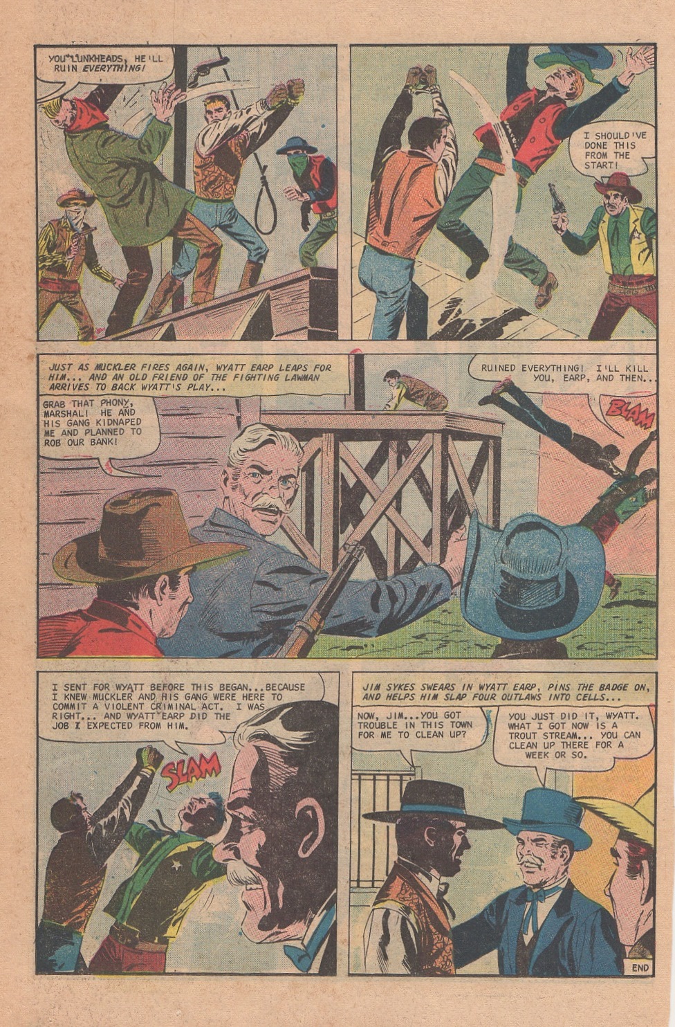 Read online Wyatt Earp Frontier Marshal comic -  Issue #70 - 22