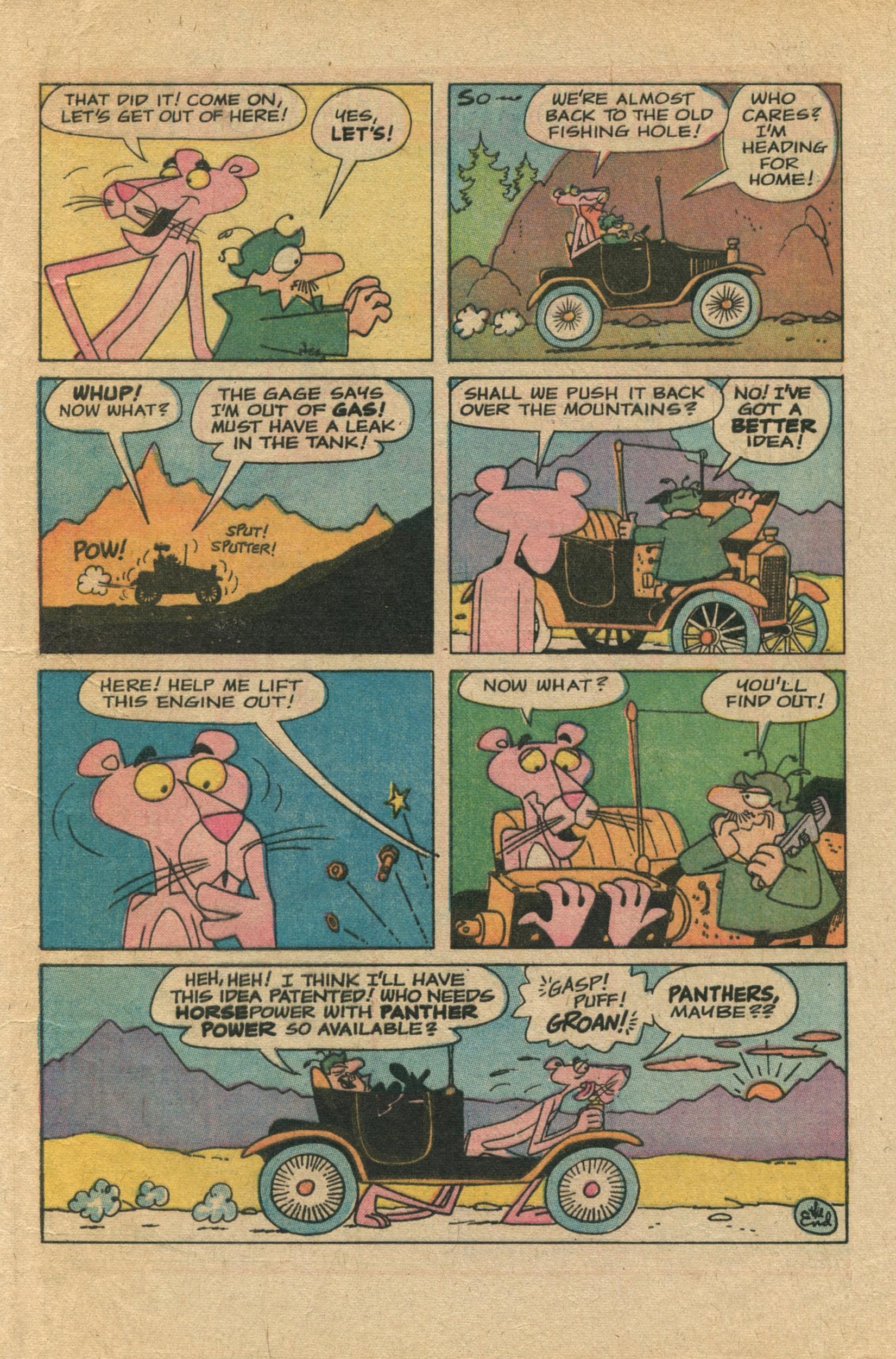 Read online The Pink Panther (1971) comic -  Issue #24 - 33