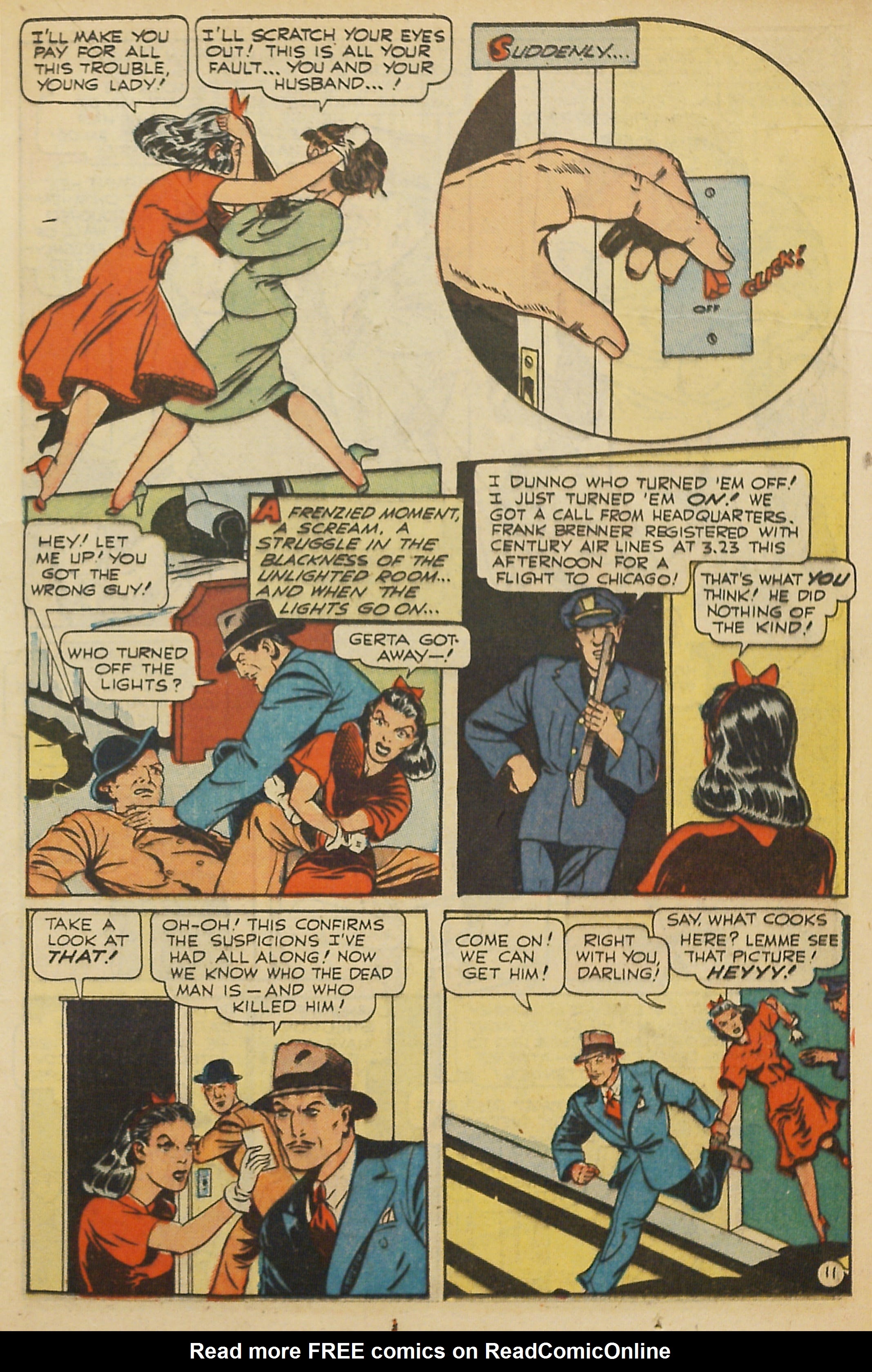 Read online Super-Mystery Comics comic -  Issue #42 - 23