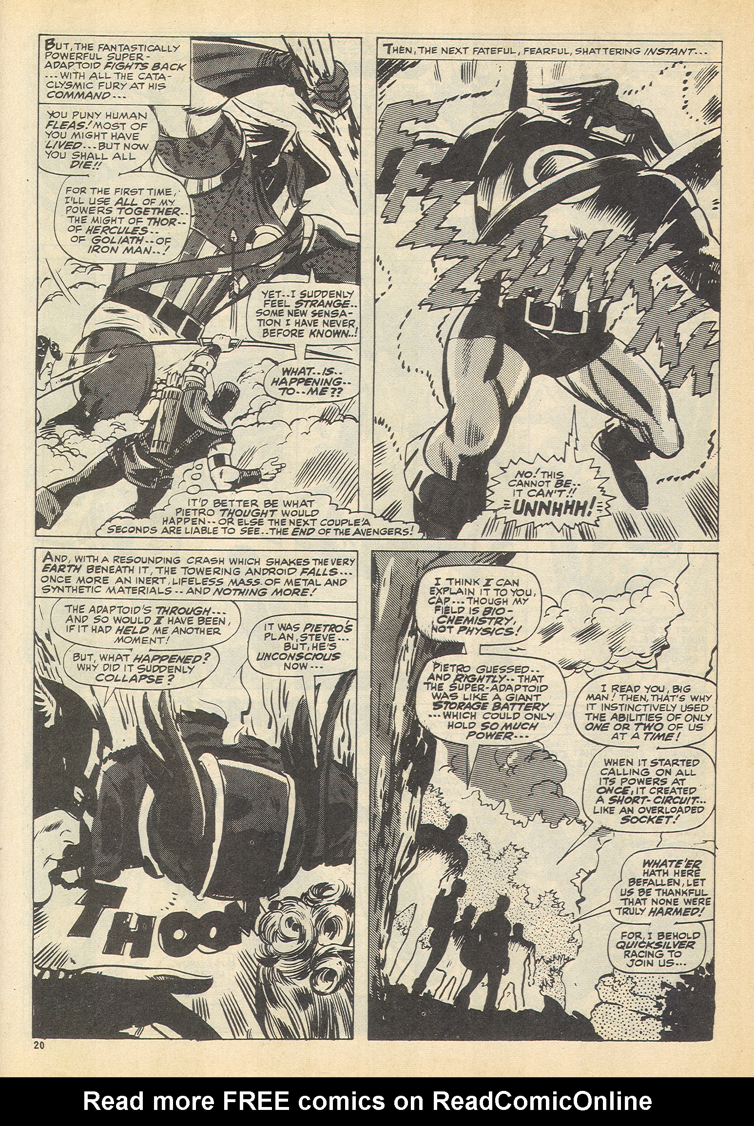 Read online The Avengers (1973) comic -  Issue #57 - 20