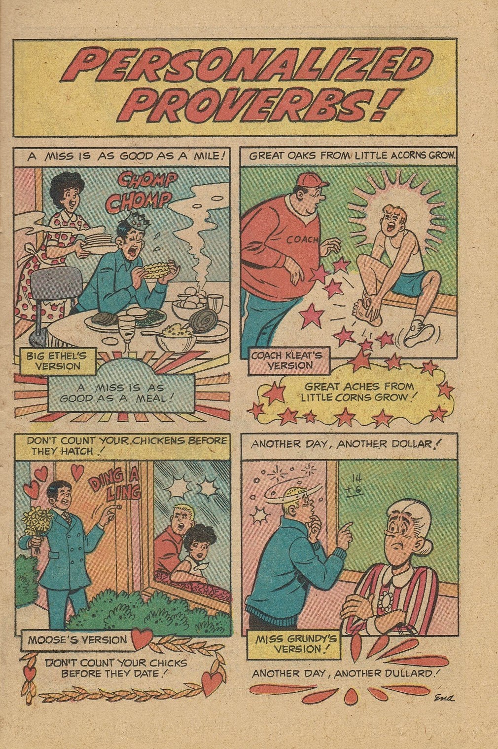 Read online Reggie's Wise Guy Jokes comic -  Issue #19 - 11