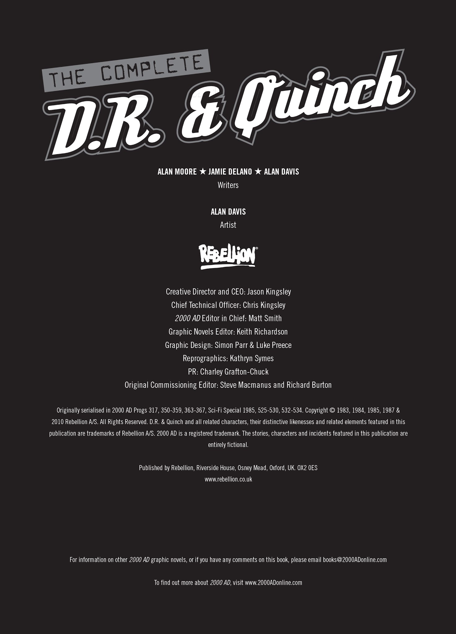 Read online The Complete D.R. & Quinch comic -  Issue # TPB - 4