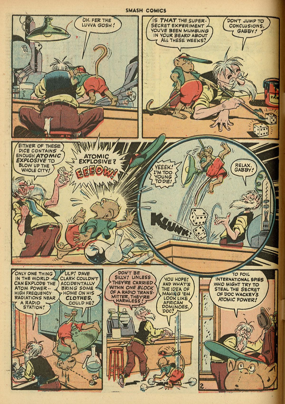 Read online Smash Comics comic -  Issue #68 - 4