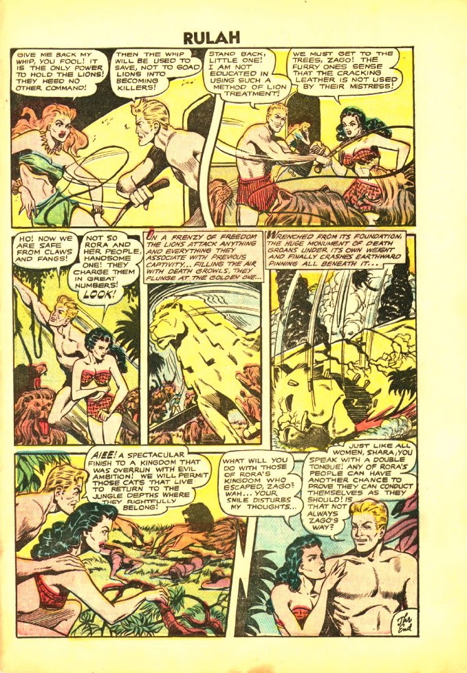 Read online Rulah - Jungle Goddess comic -  Issue #22 - 34