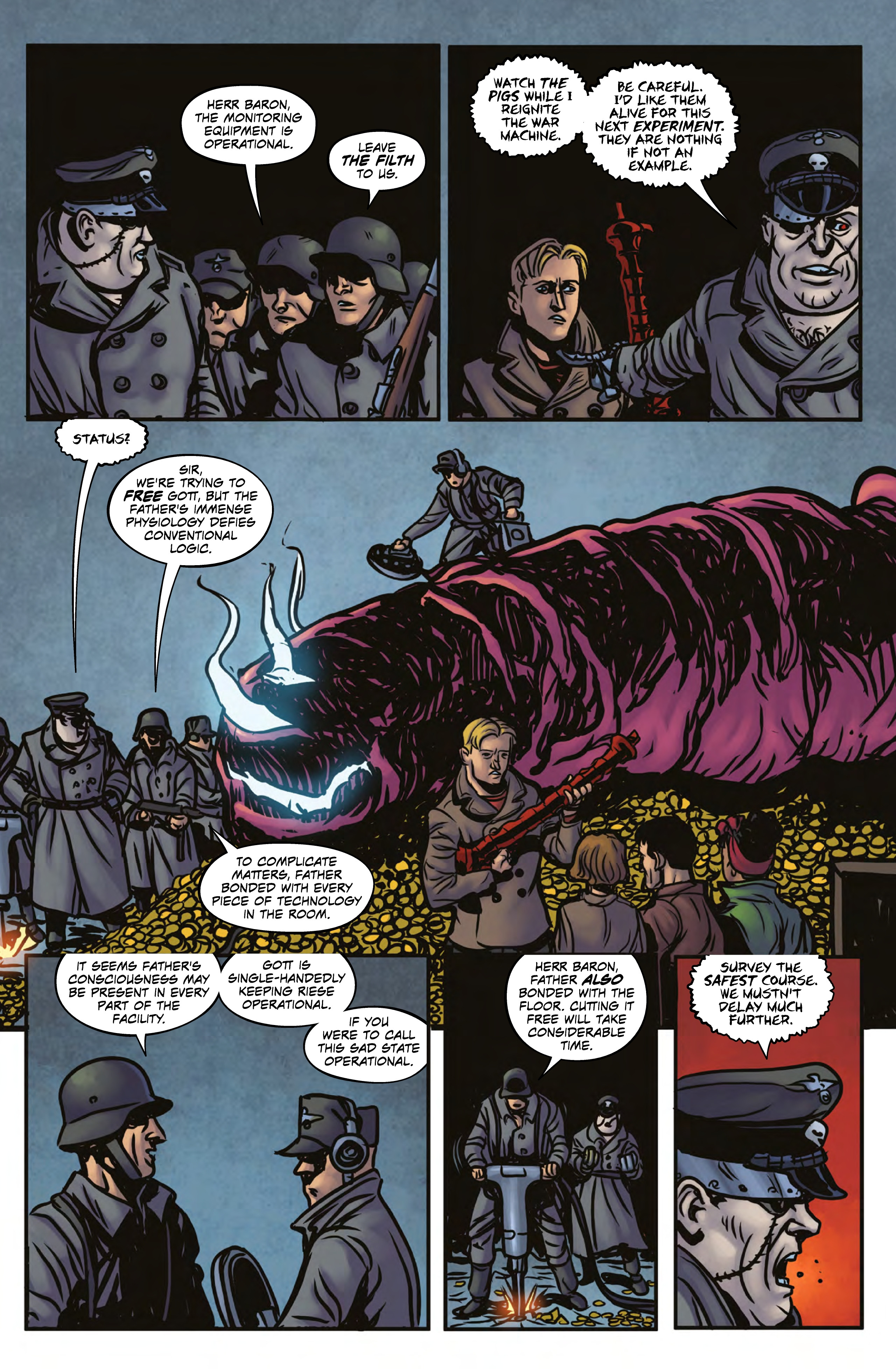 Read online Project Riese comic -  Issue #5 - 10
