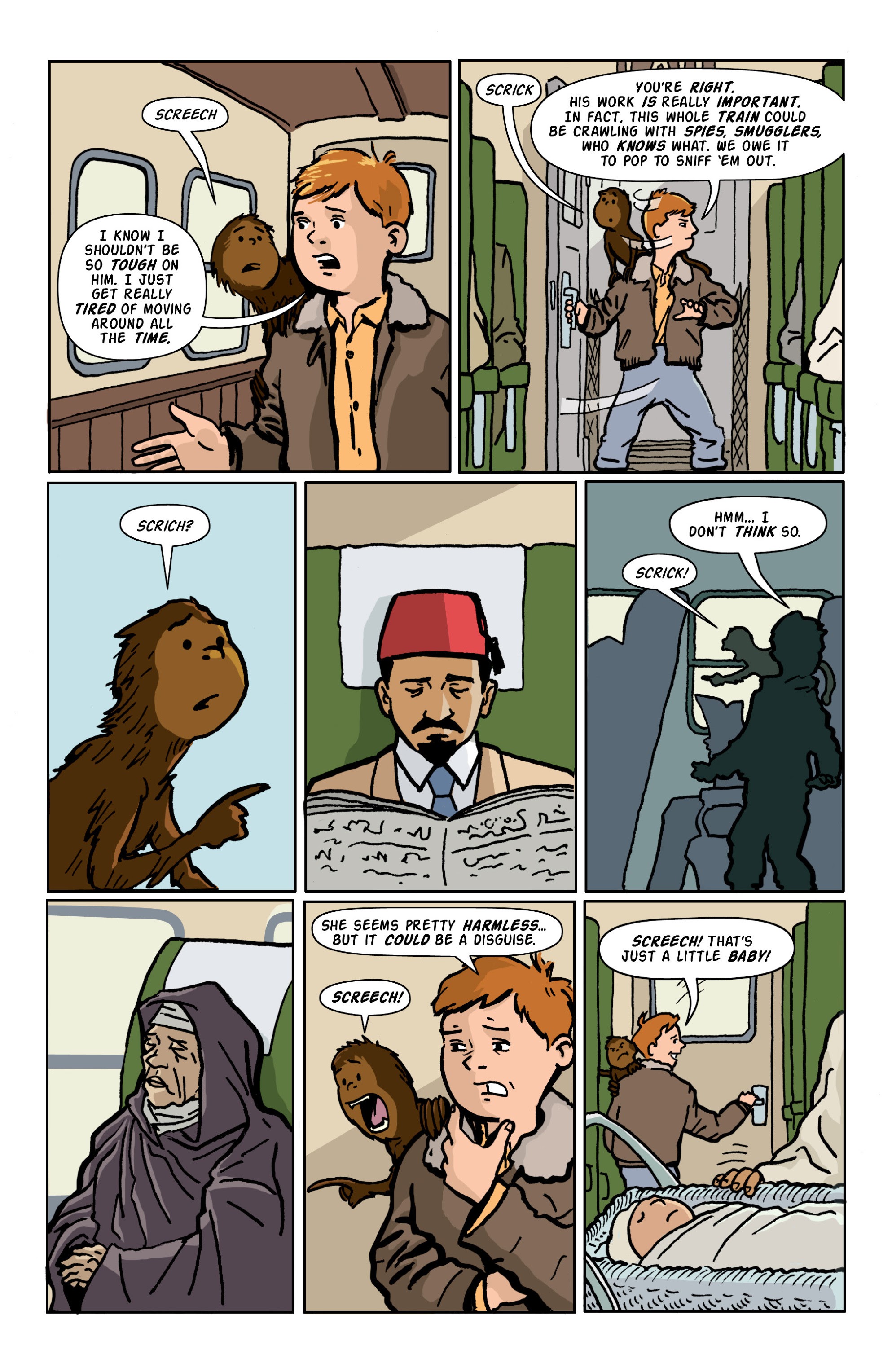 Read online Rocket Robinson and the Pharaoh's Fortune comic -  Issue # TPB (Part 1) - 13