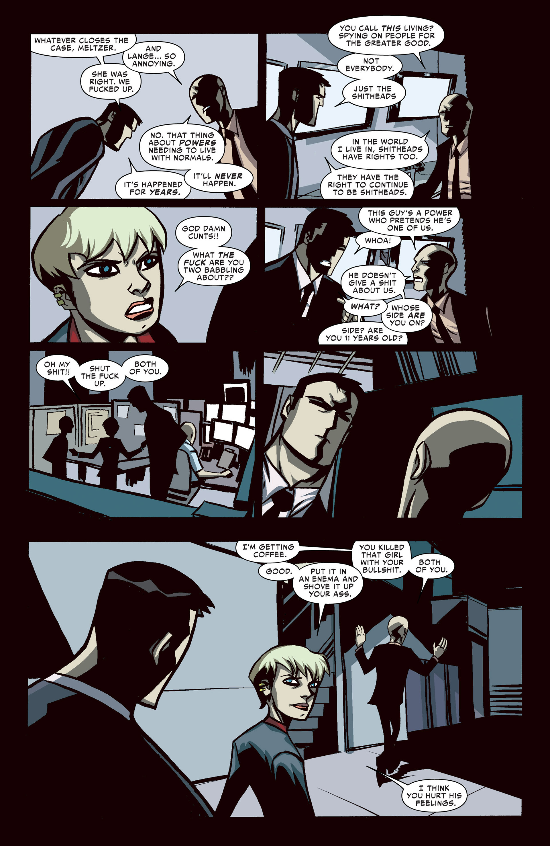 Read online Powers: The Bureau comic -  Issue #3 - 8